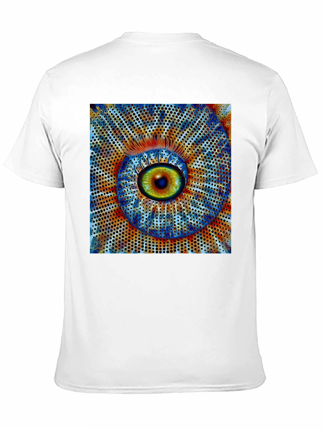 Surreal Eye Graphic Black T-Shirt