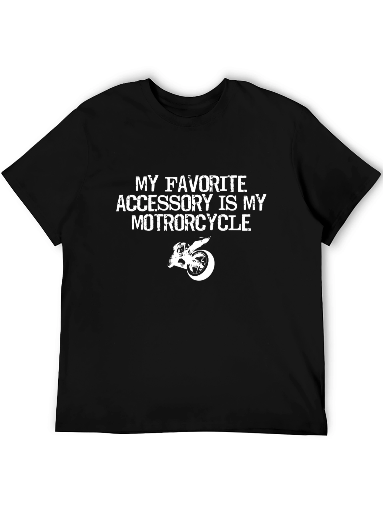 Motorcycle Lover Black T-Shirt