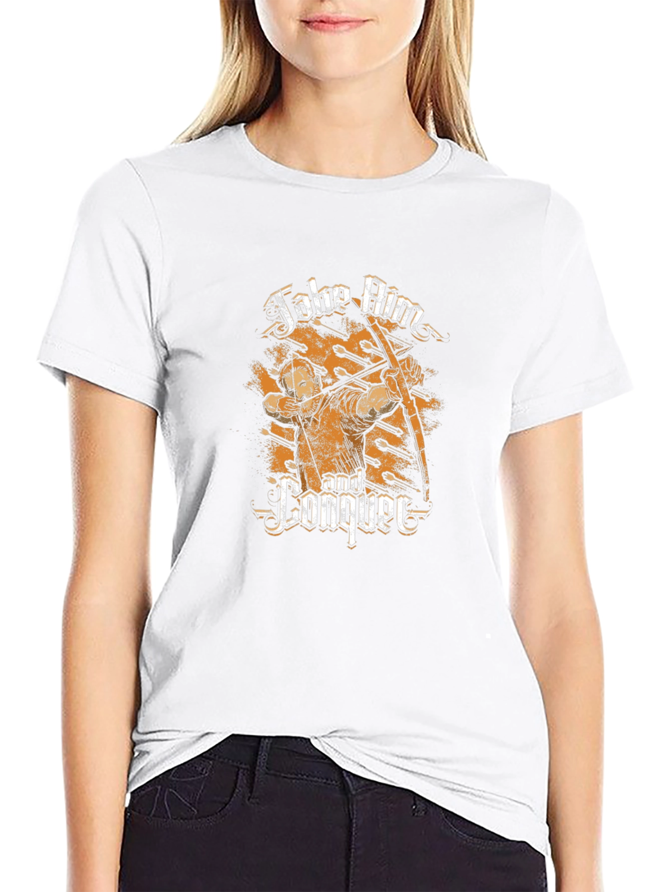 Take Aim & Conquer T-Shirt - Archery Graphic Tee