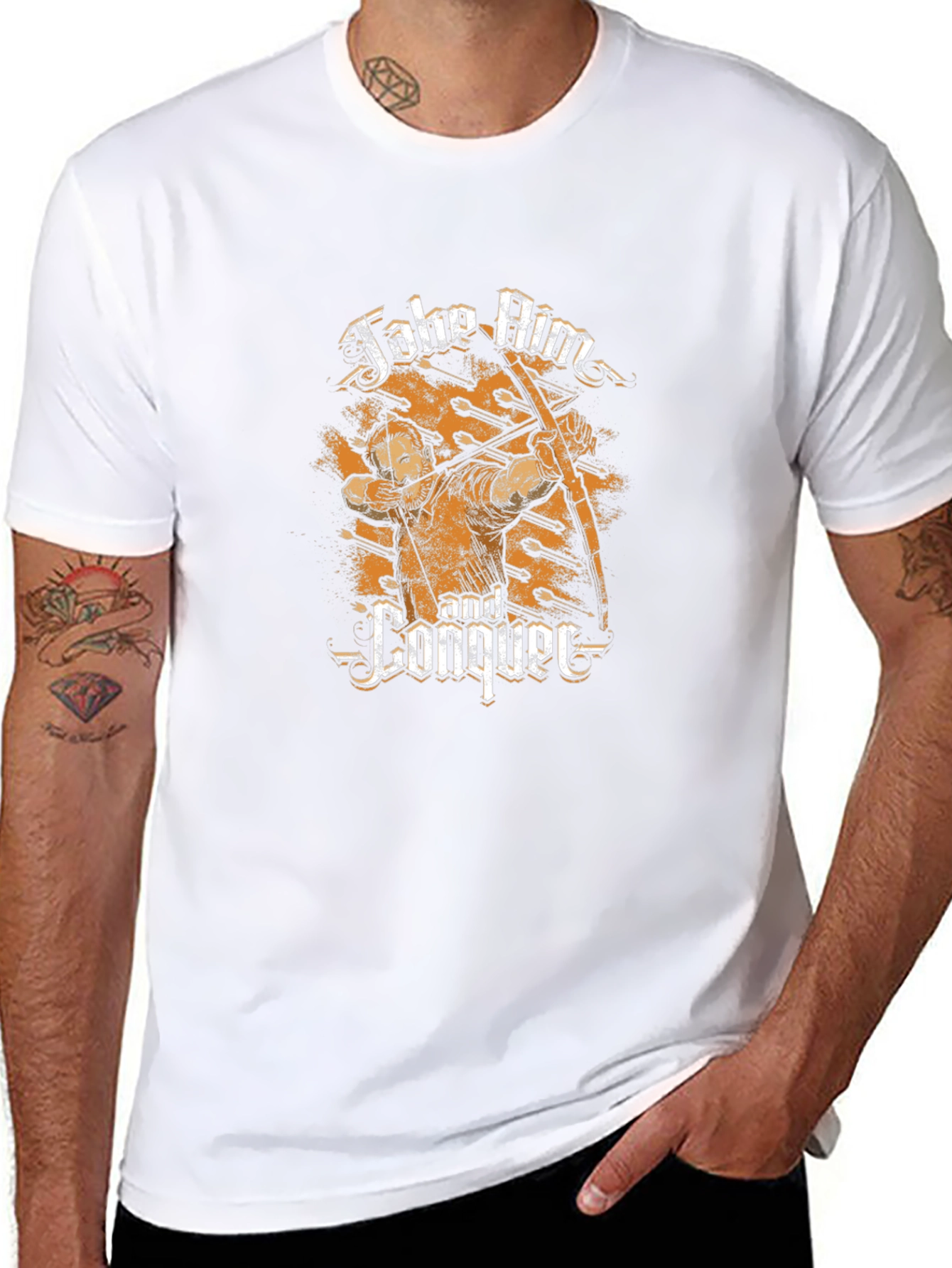 Take Aim & Conquer T-Shirt - Archery Graphic Tee