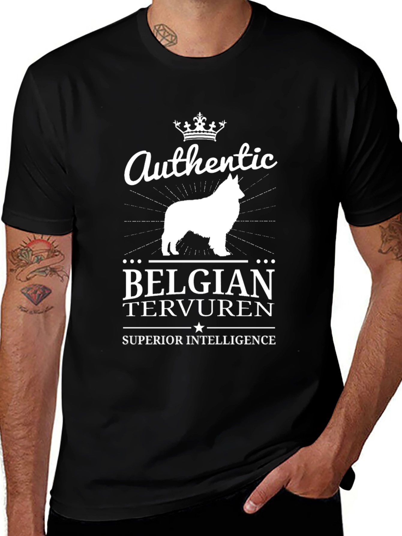Authentic Belgian Tervuren Superior Intelligence T-Shirt