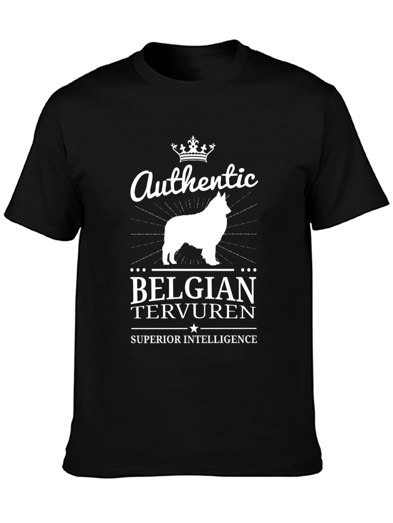Authentic Belgian Tervuren Superior Intelligence T-Shirt
