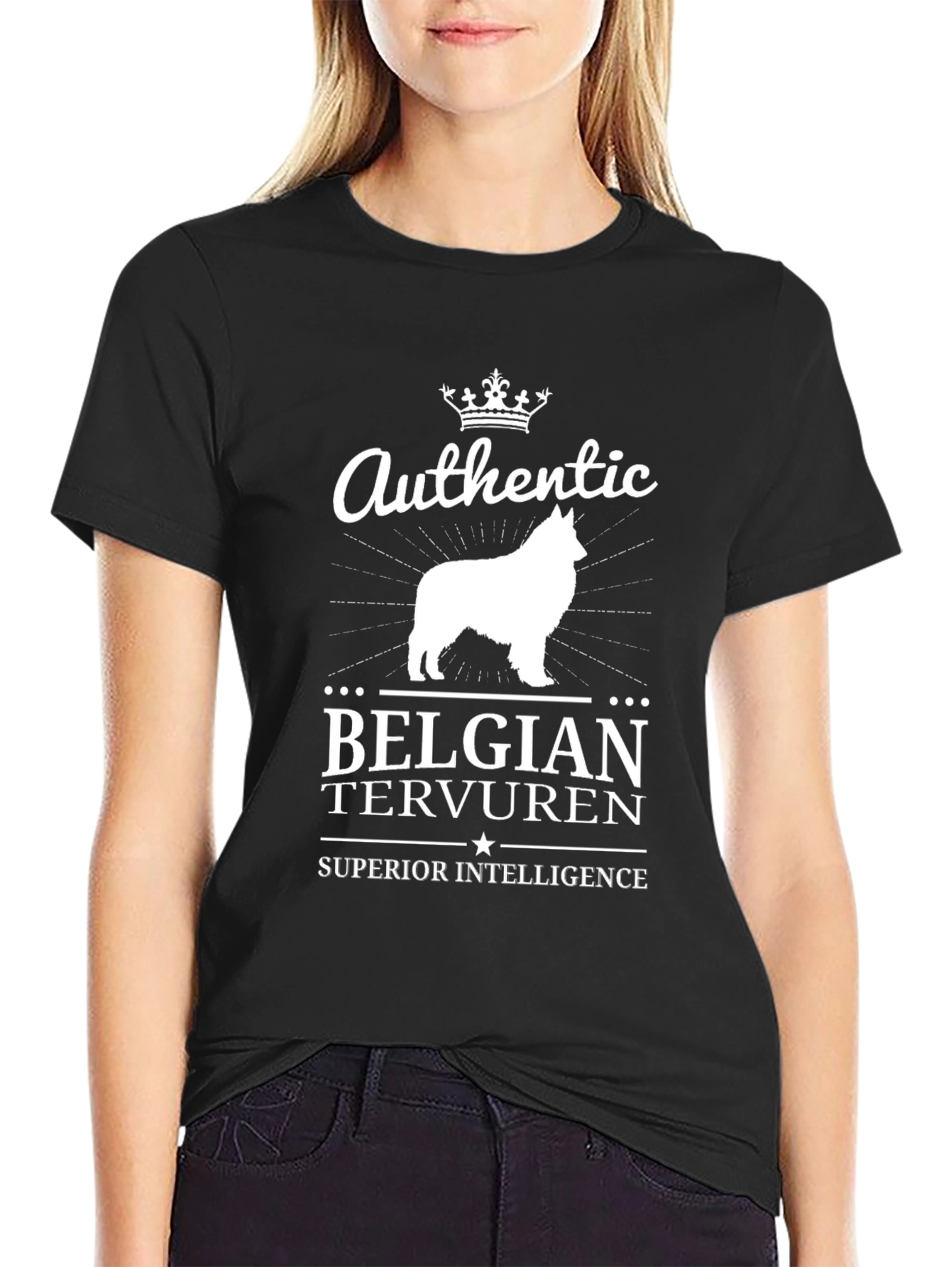 Authentic Belgian Tervuren Superior Intelligence T-Shirt