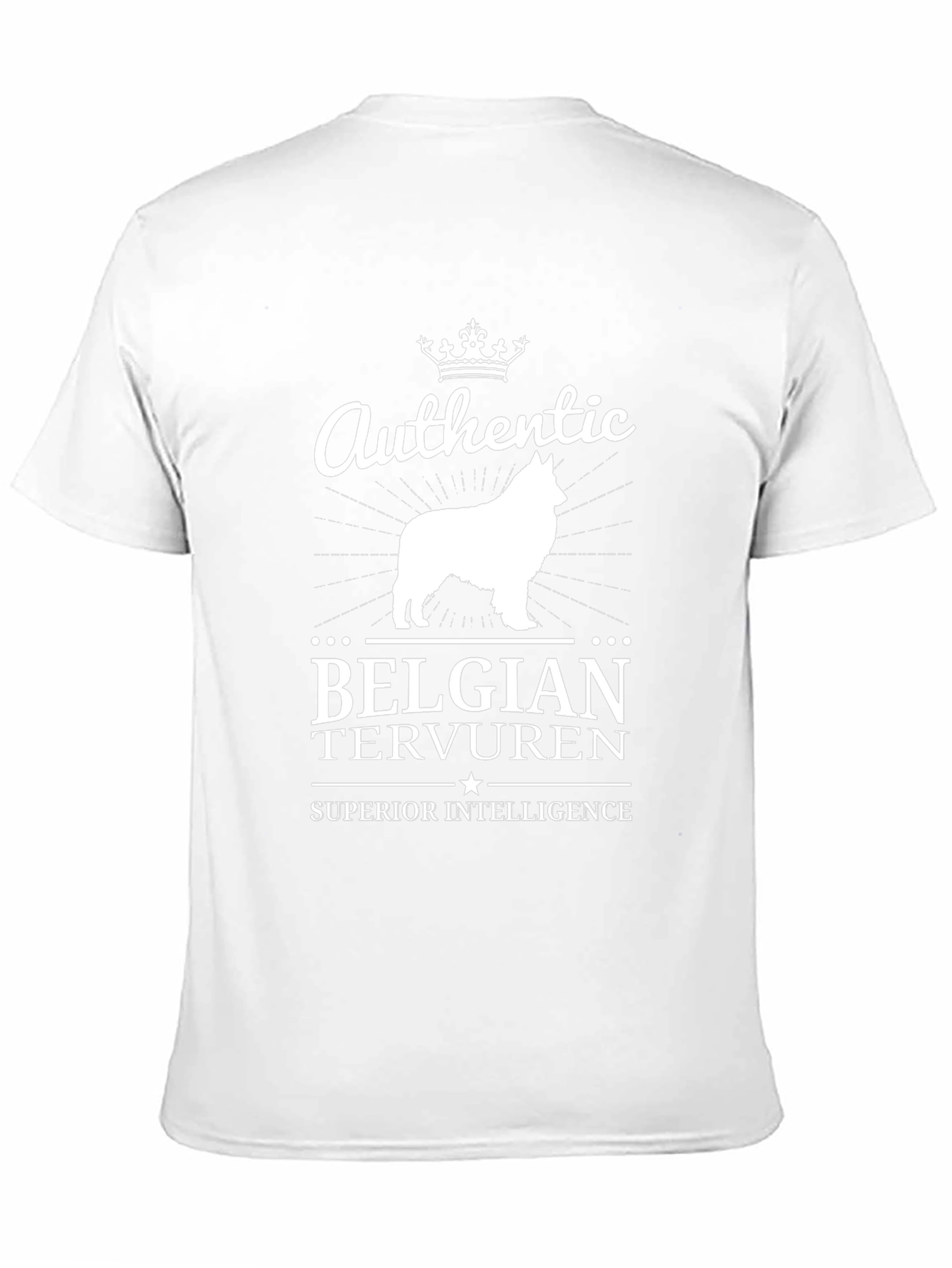 Authentic Belgian Tervuren Superior Intelligence T-Shirt