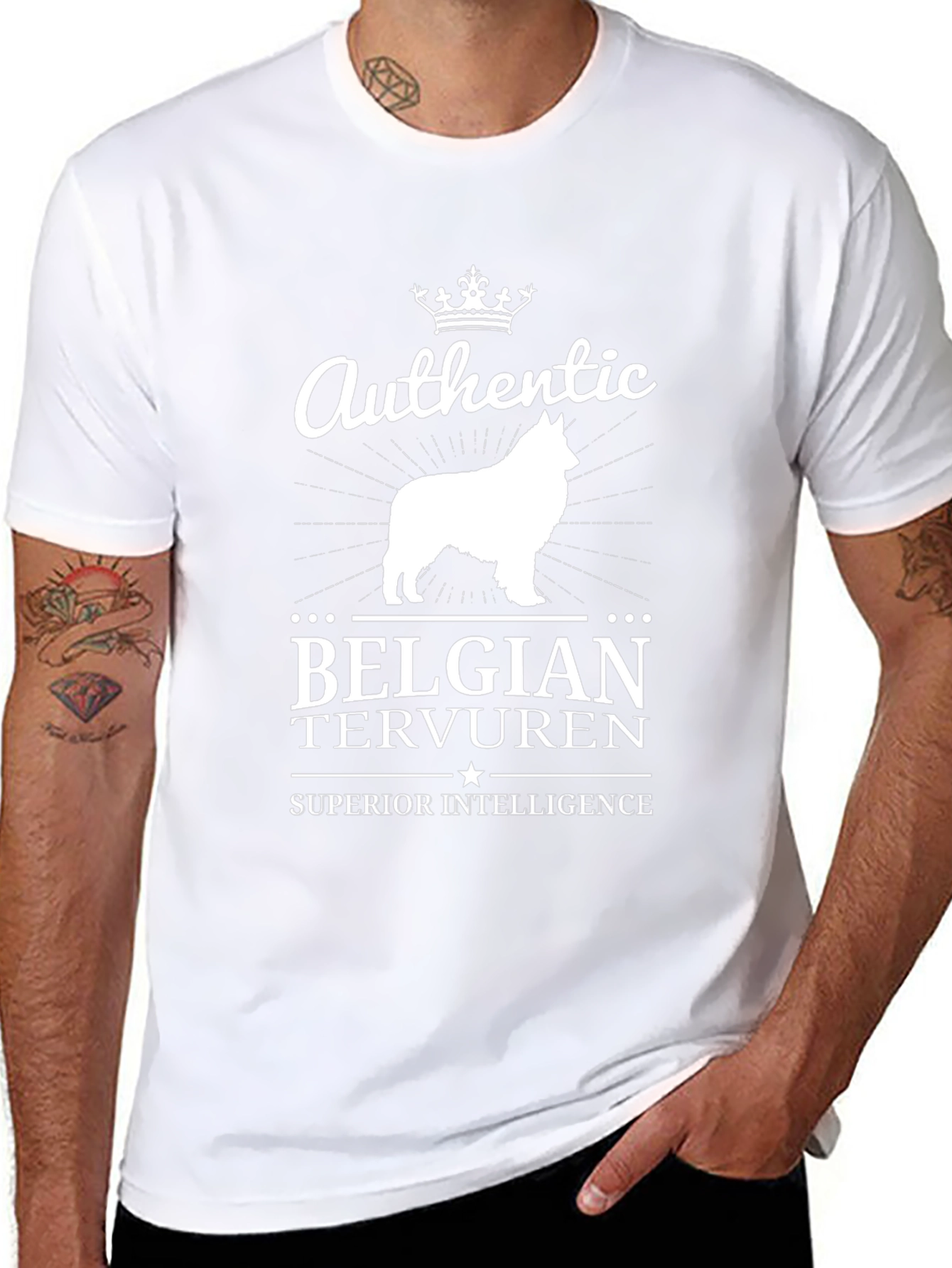 Authentic Belgian Tervuren Superior Intelligence T-Shirt