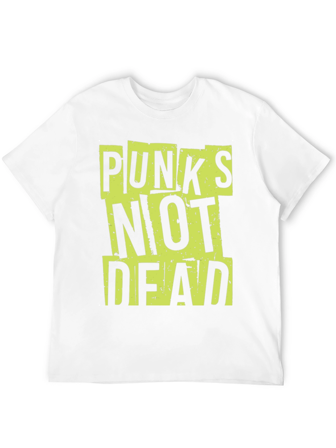 Punks Not Dead Graphic Tee - Mens Black T-Shirt