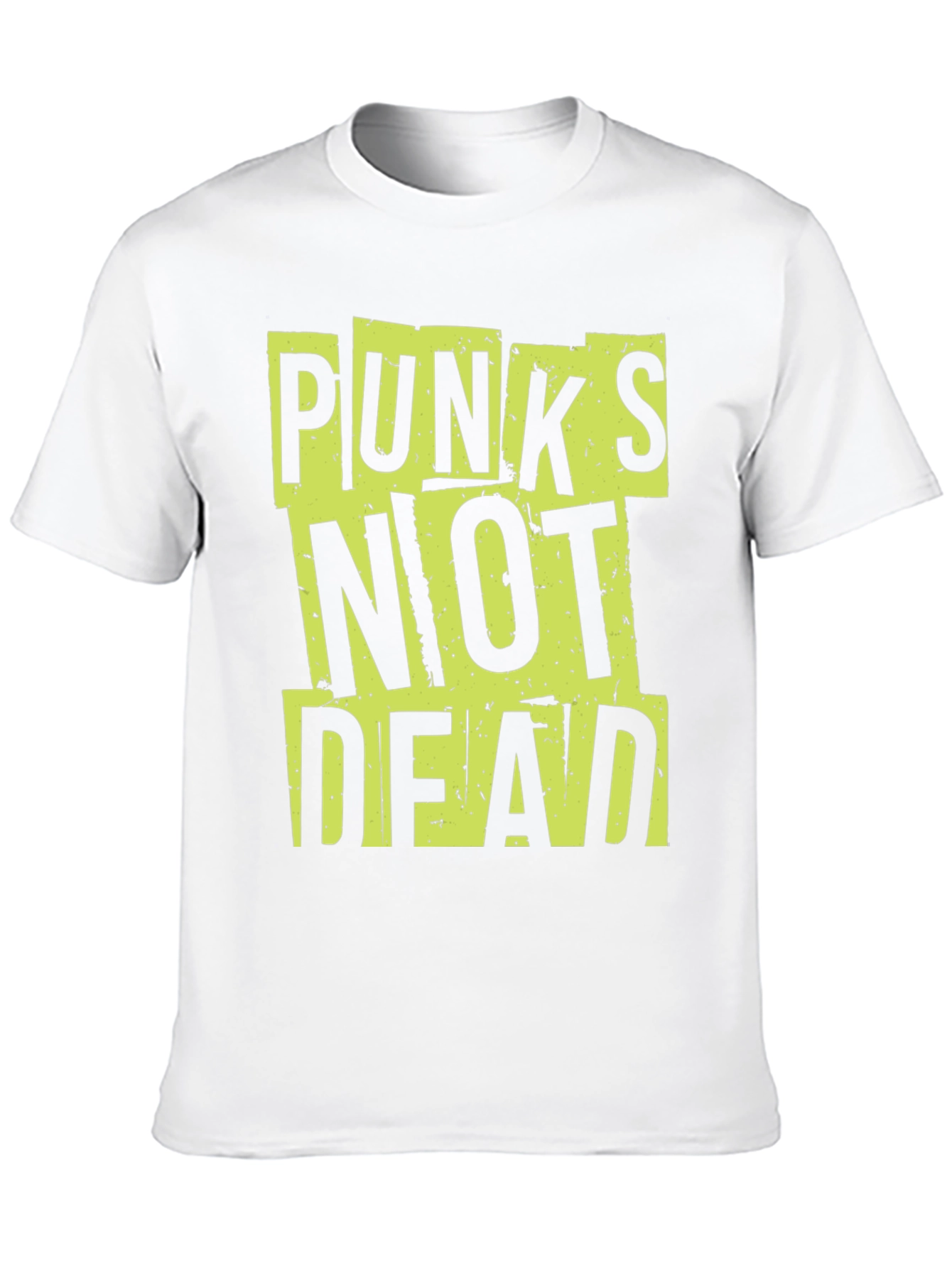 Punks Not Dead Graphic Tee - Mens Black T-Shirt