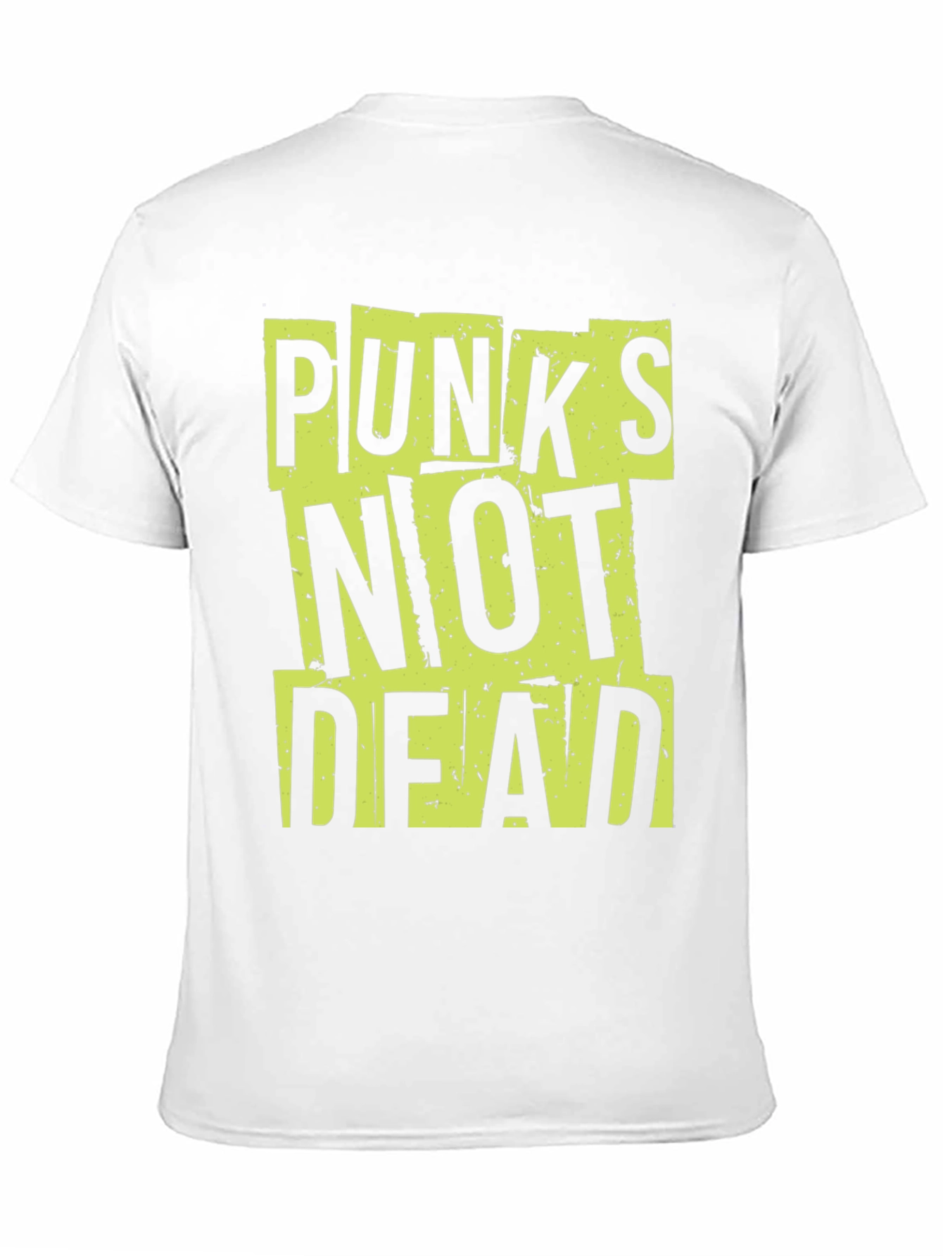 Punks Not Dead Graphic Tee - Mens Black T-Shirt