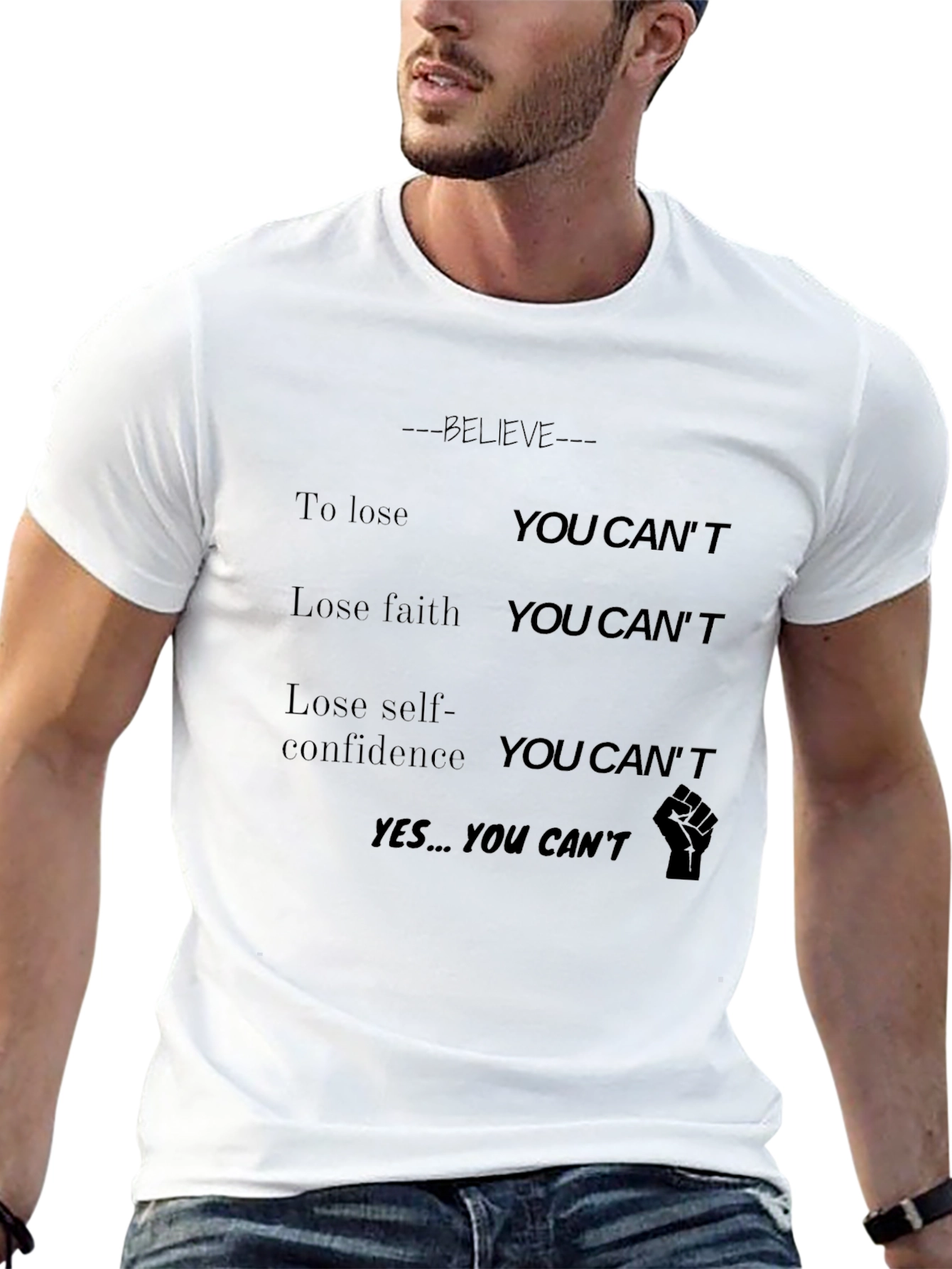 Believe T-Shirt - Inspirational Graphic Tee