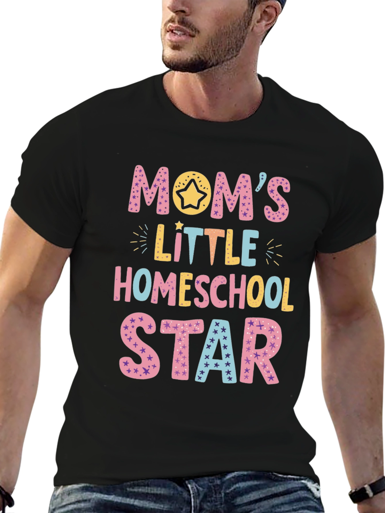 Moms Little Homeschool Star T-Shirt