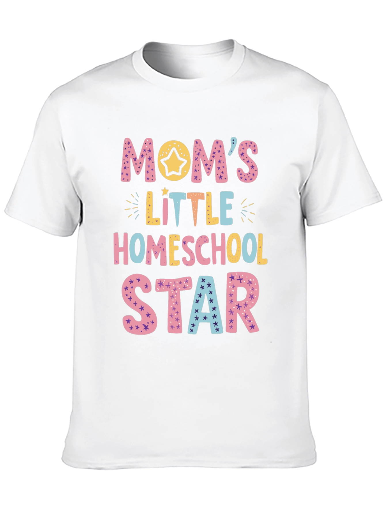 Moms Little Homeschool Star T-Shirt