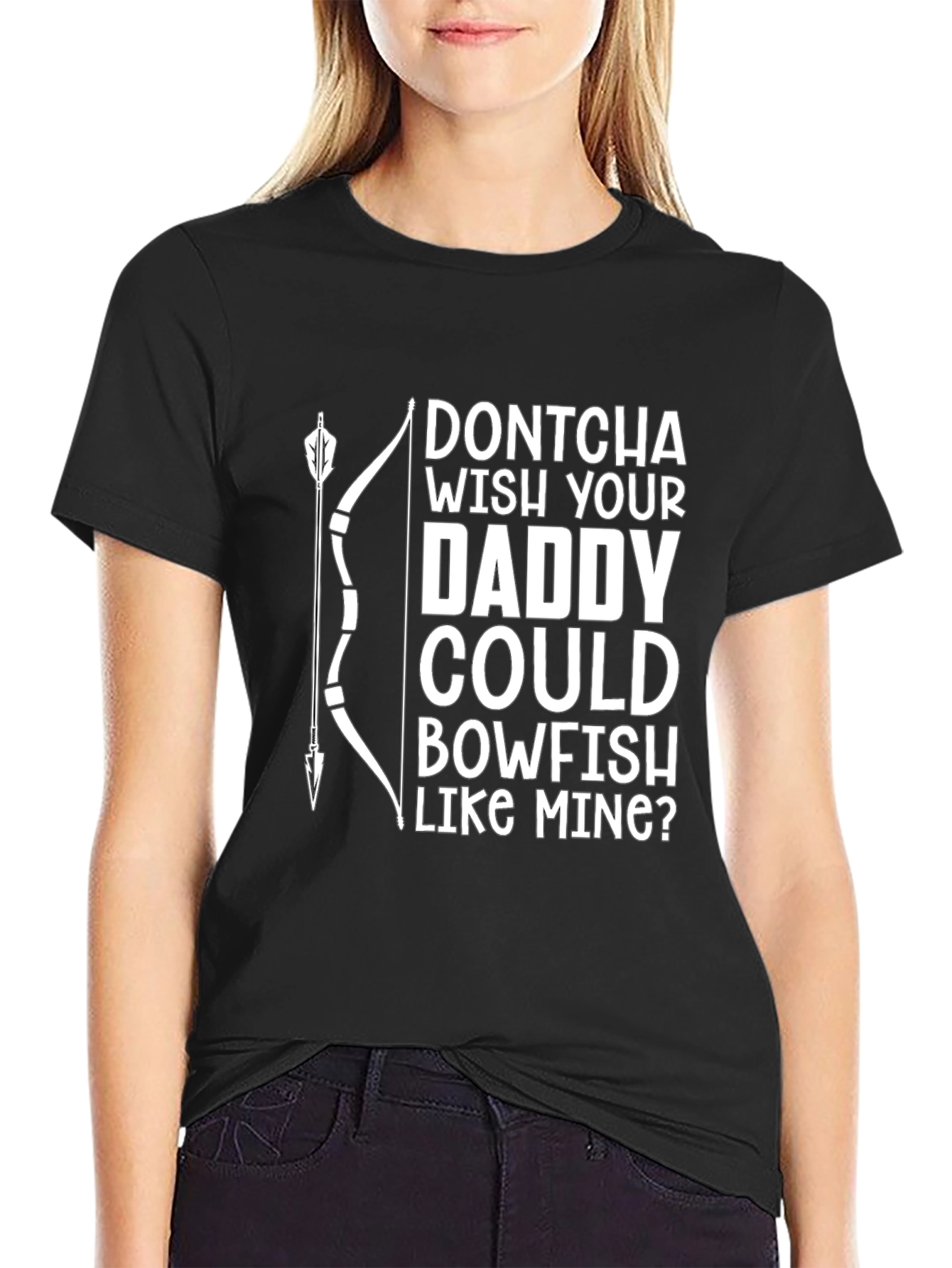 Bowfishing Daddy T-Shirt - Novelty Fishing Apparel
