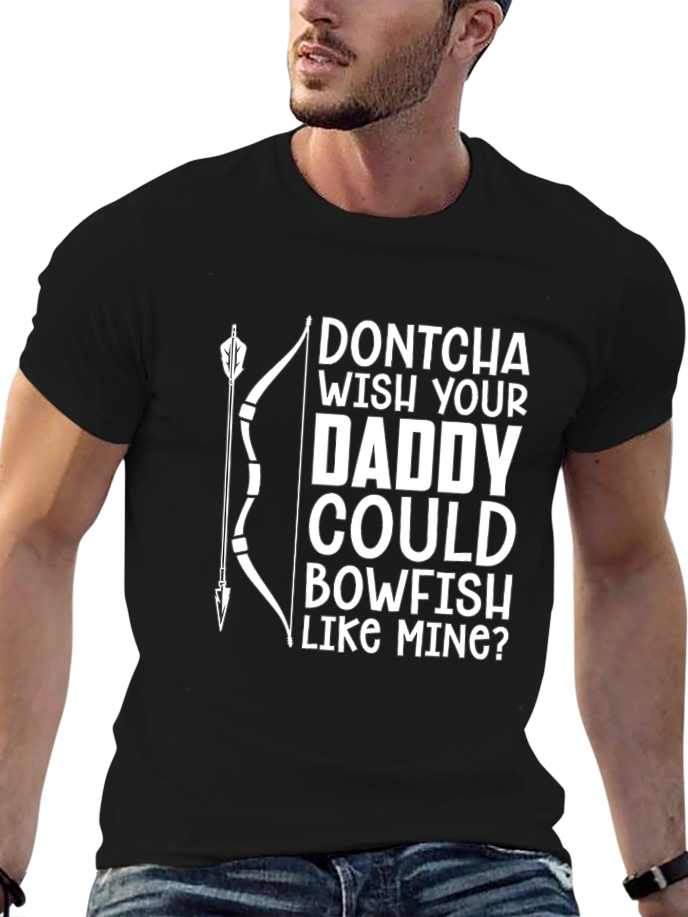 Bowfishing Daddy T-Shirt - Novelty Fishing Apparel