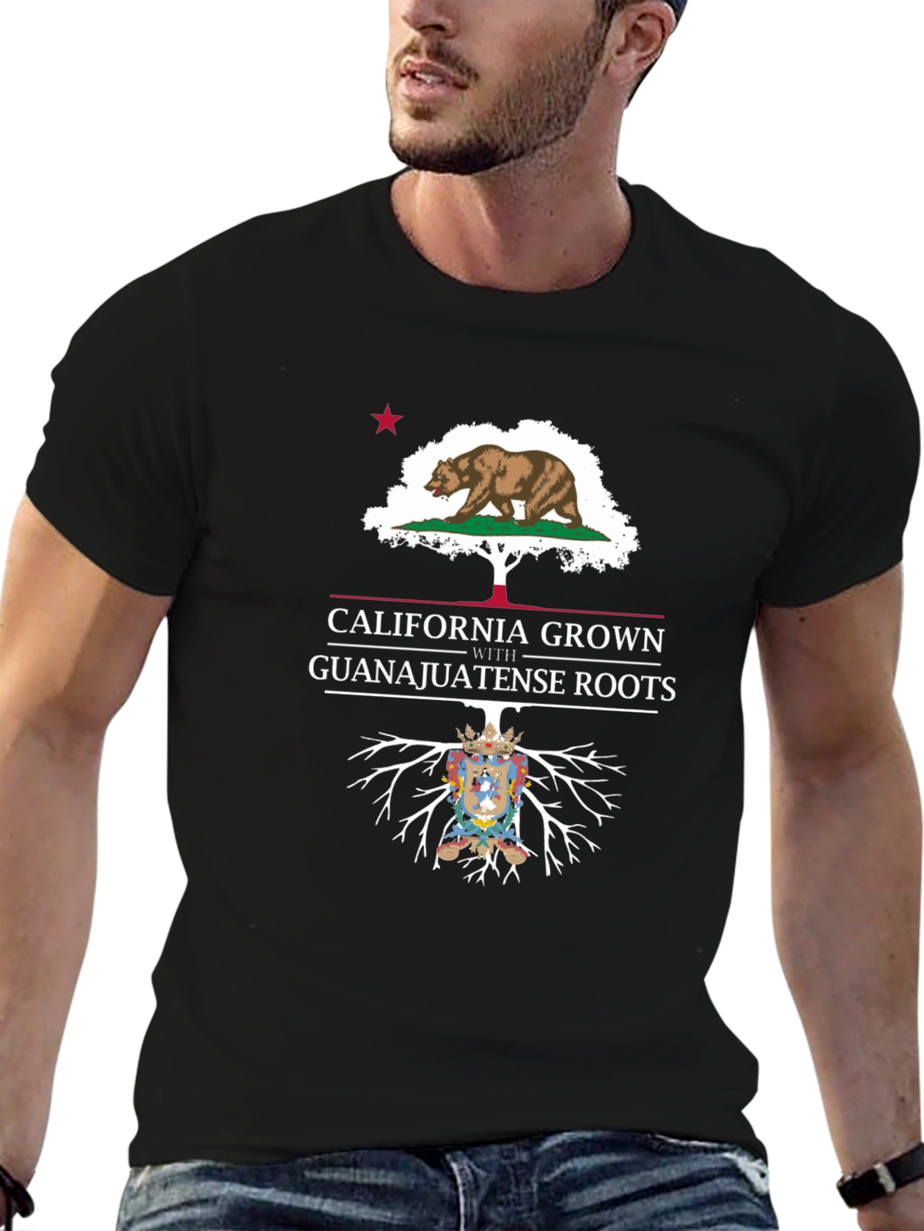 California Grown Guanajuatense Roots T-Shirt