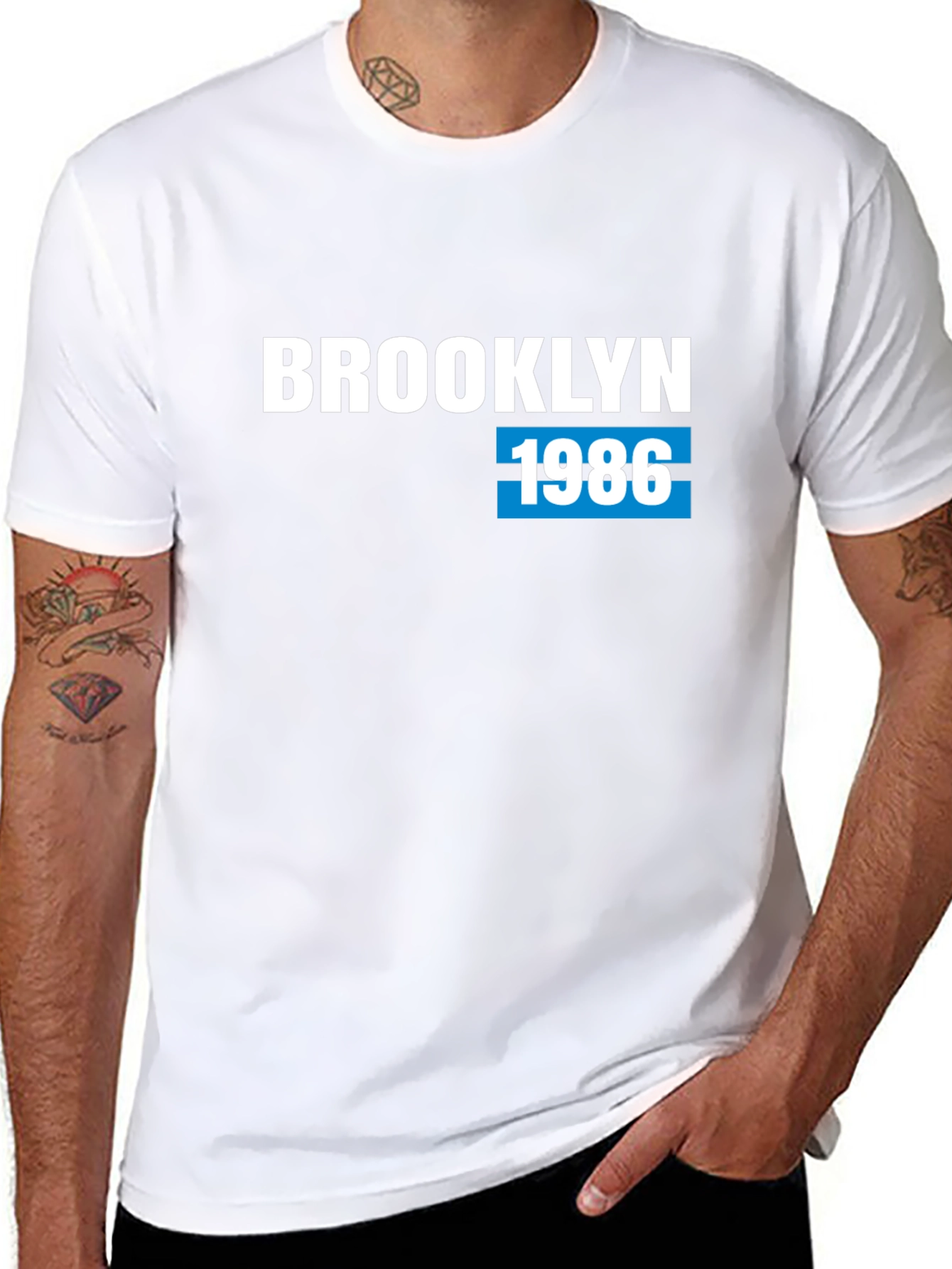 Brooklyn 1986 Graphic Tee - Classic Style