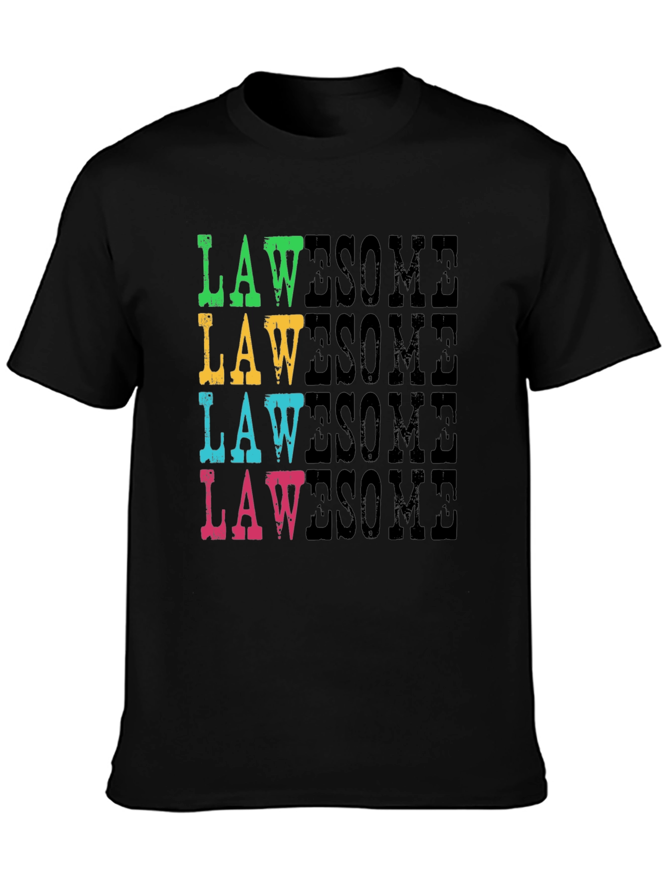 Awesome Law Graphic Tee - Stylish Unisex T-Shirt