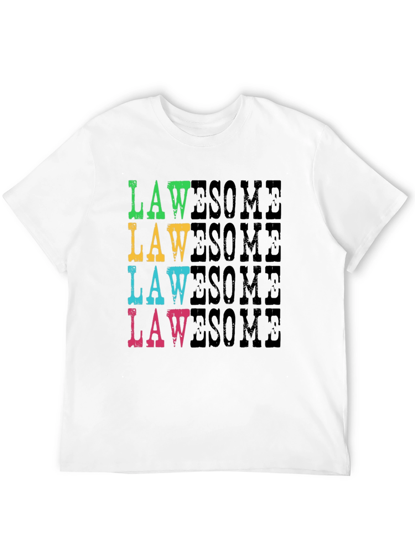 Awesome Law Graphic Tee - Stylish Unisex T-Shirt