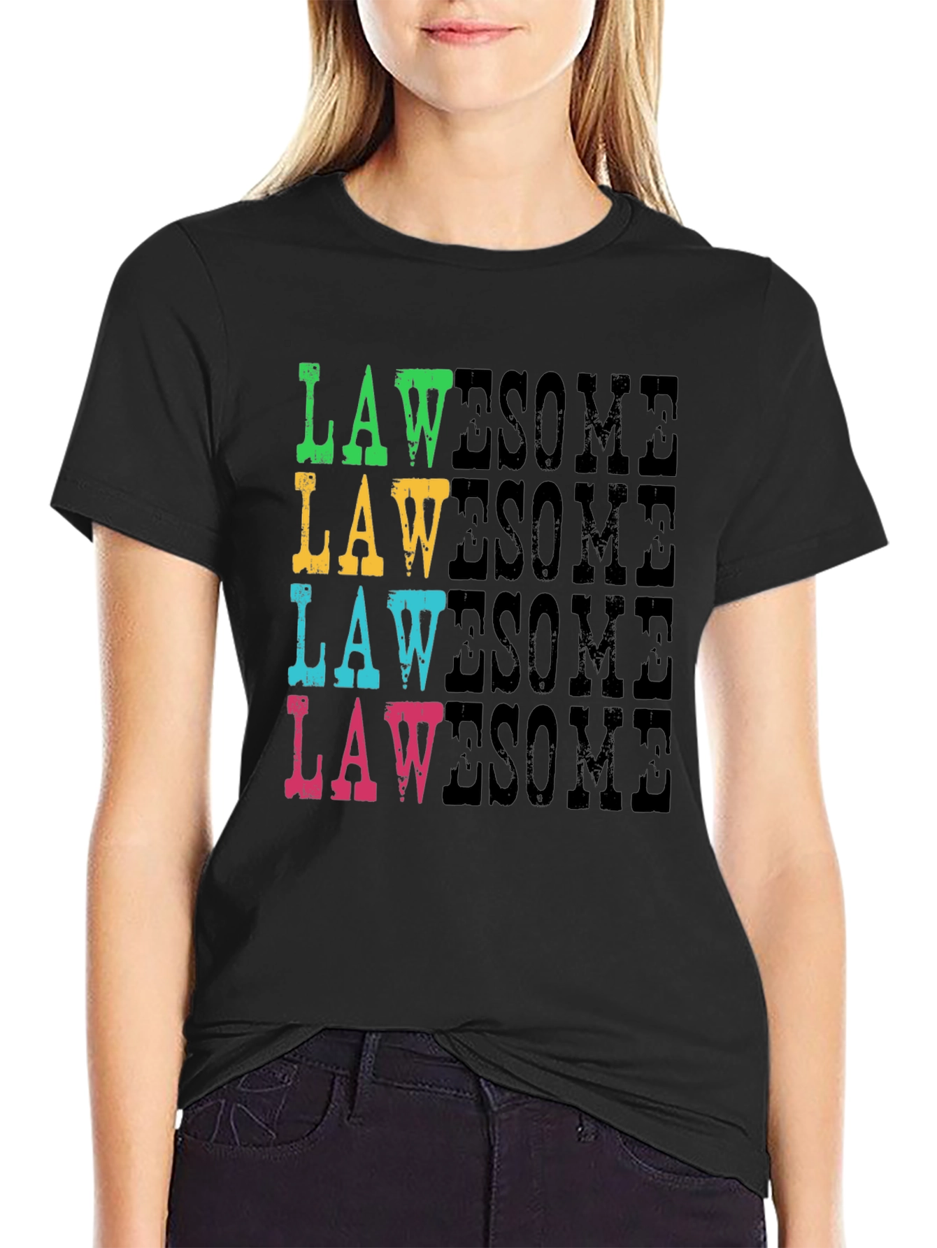 Awesome Law Graphic Tee - Stylish Unisex T-Shirt