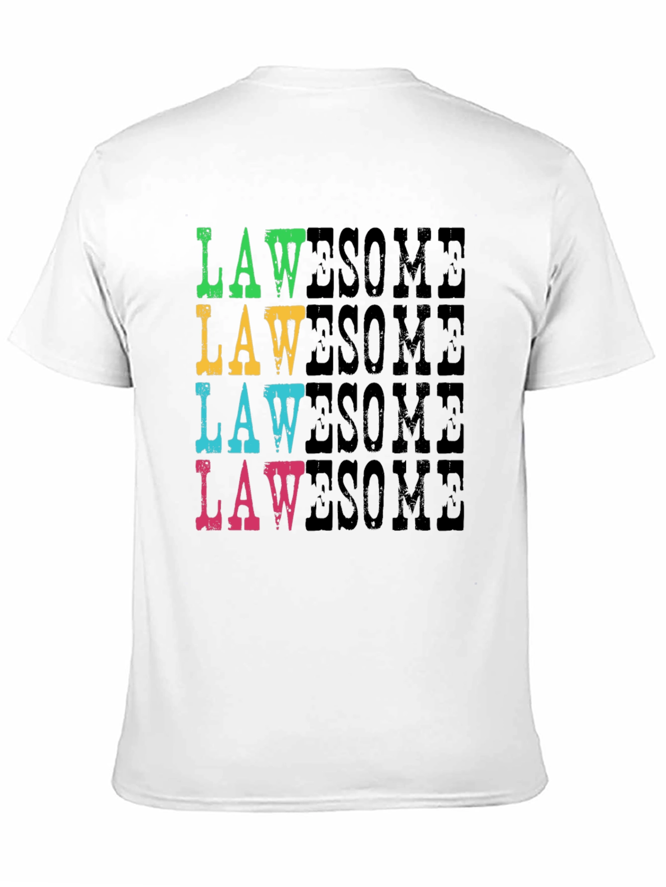 Awesome Law Graphic Tee - Stylish Unisex T-Shirt