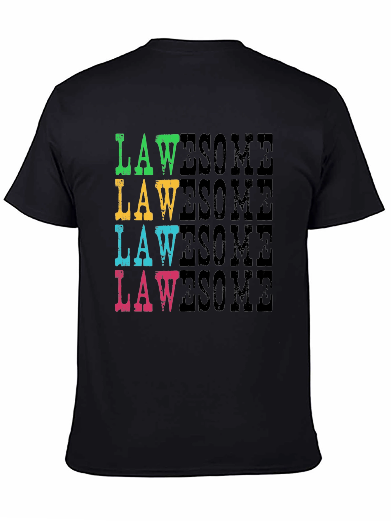 Awesome Law Graphic Tee - Stylish Unisex T-Shirt