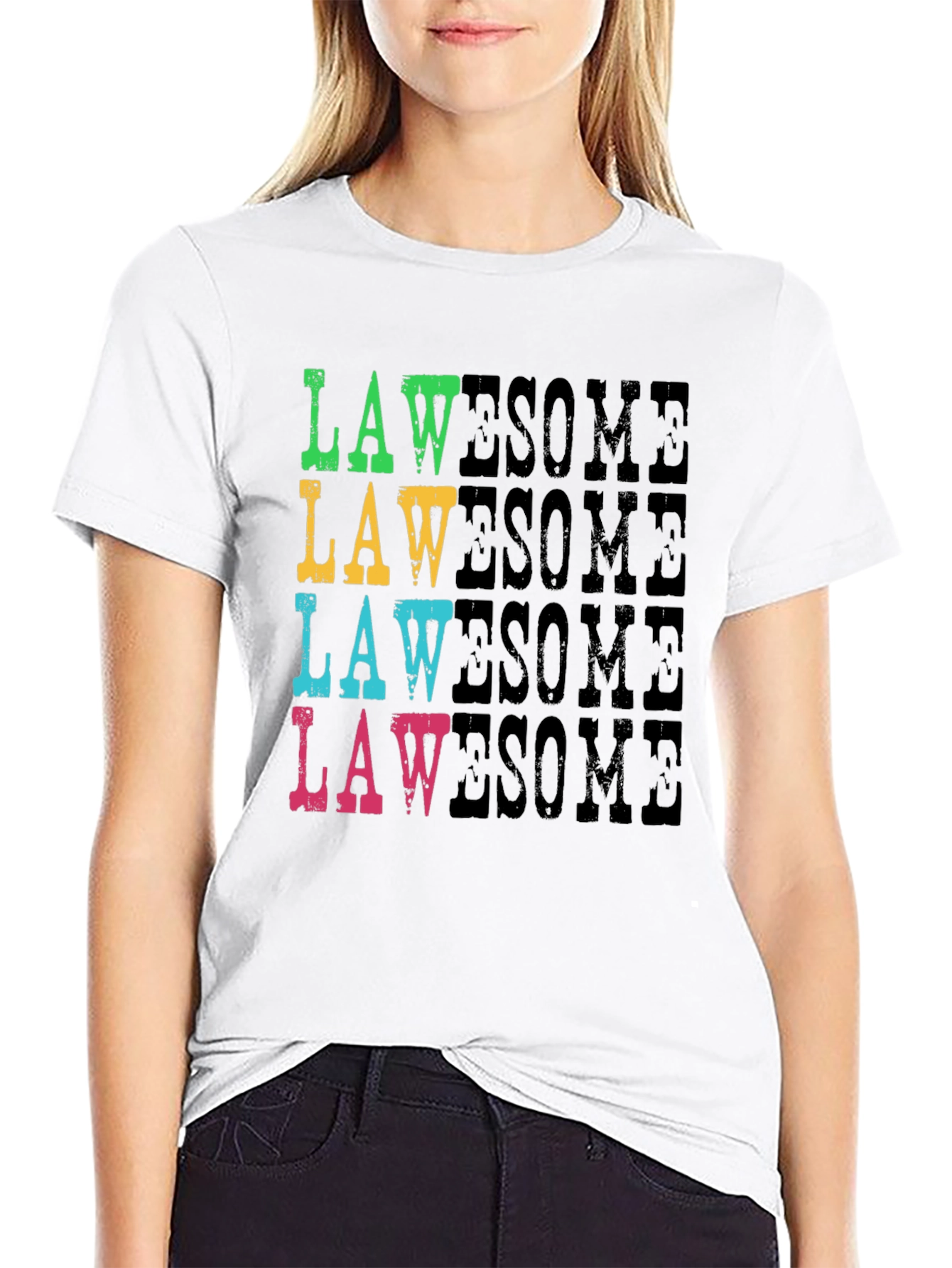 Awesome Law Graphic Tee - Stylish Unisex T-Shirt