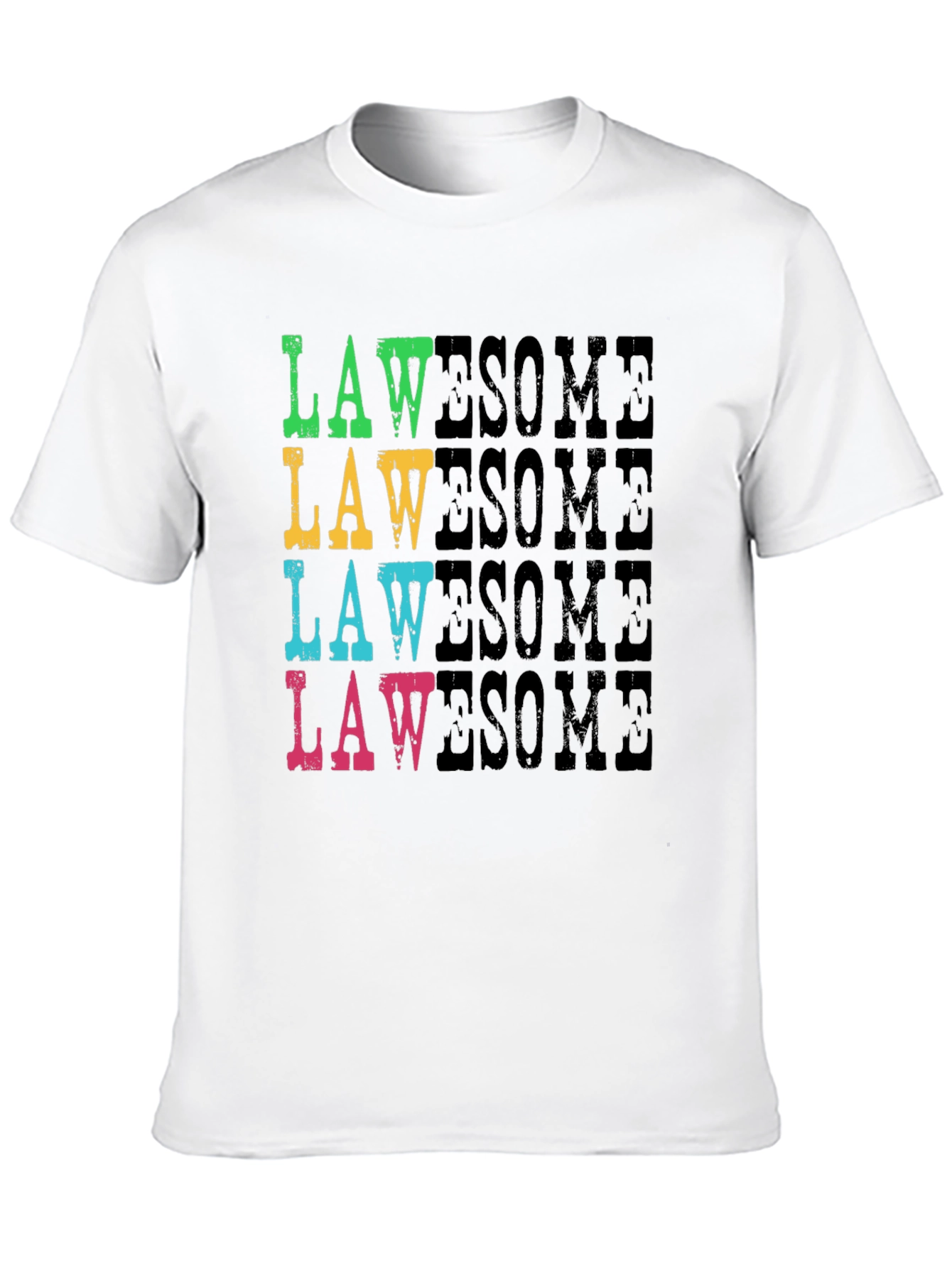 Awesome Law Graphic Tee - Stylish Unisex T-Shirt