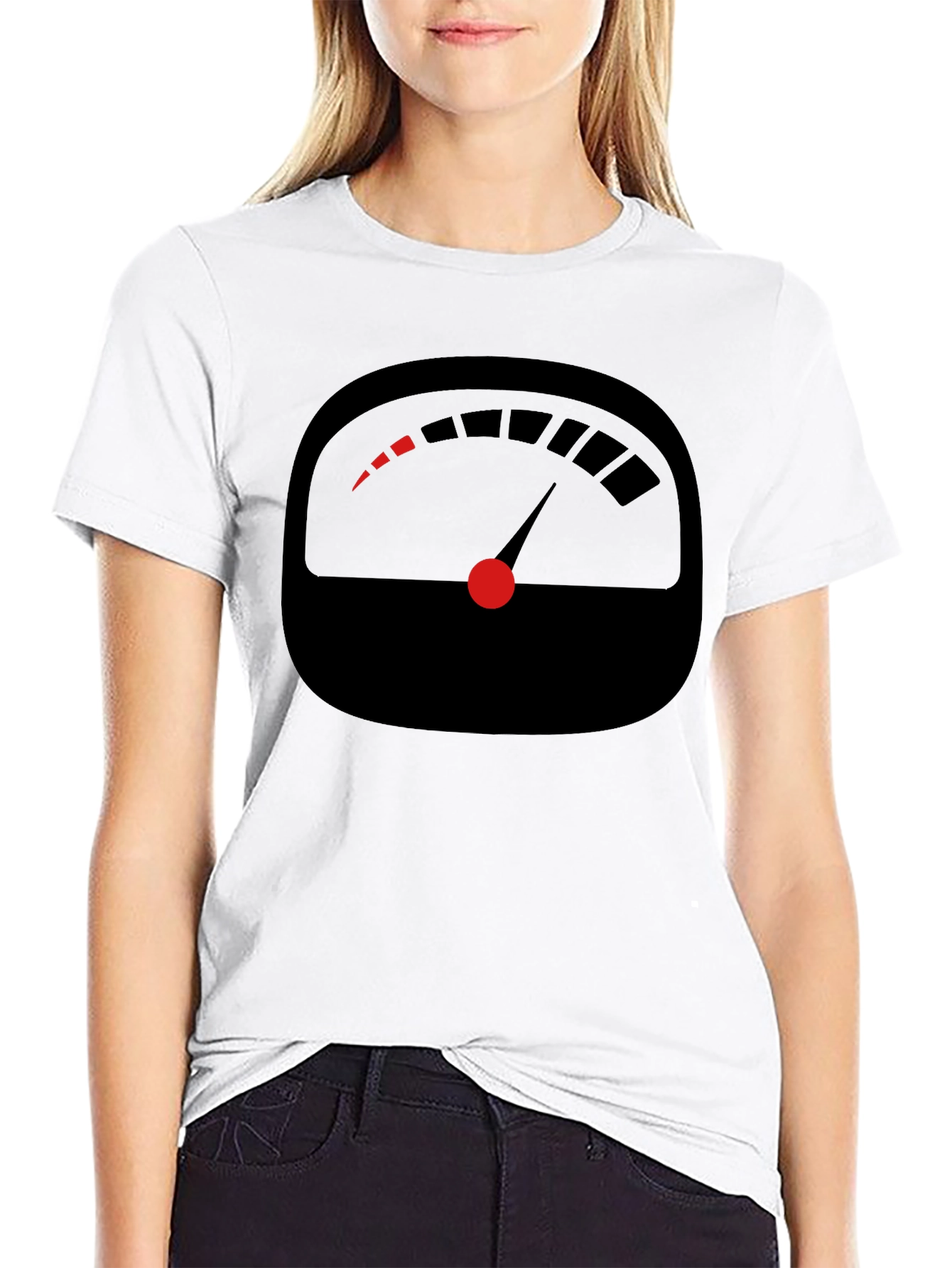Speedometer Graphic Tee - Mens Black T-Shirt