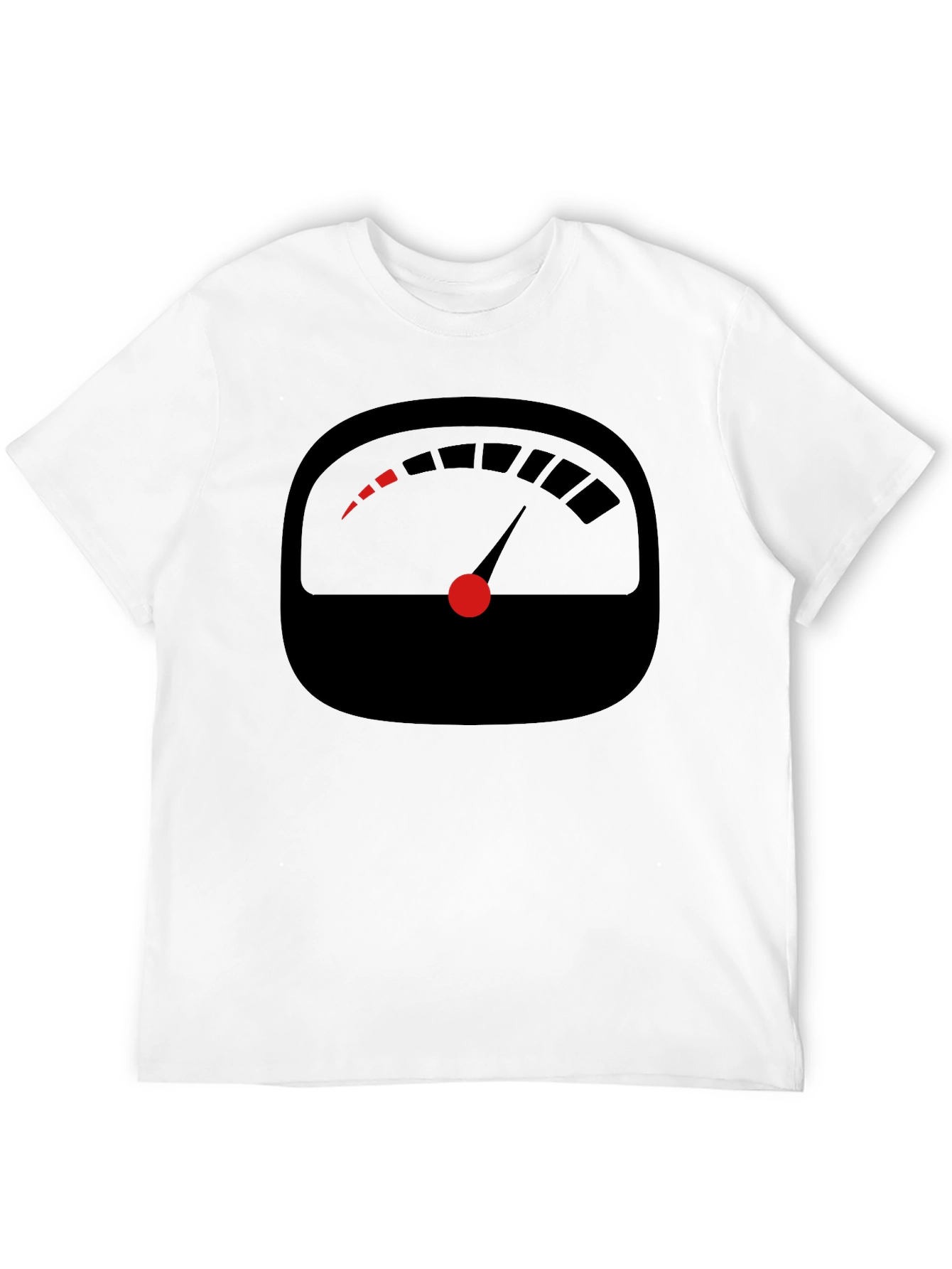 Speedometer Graphic Tee - Mens Black T-Shirt