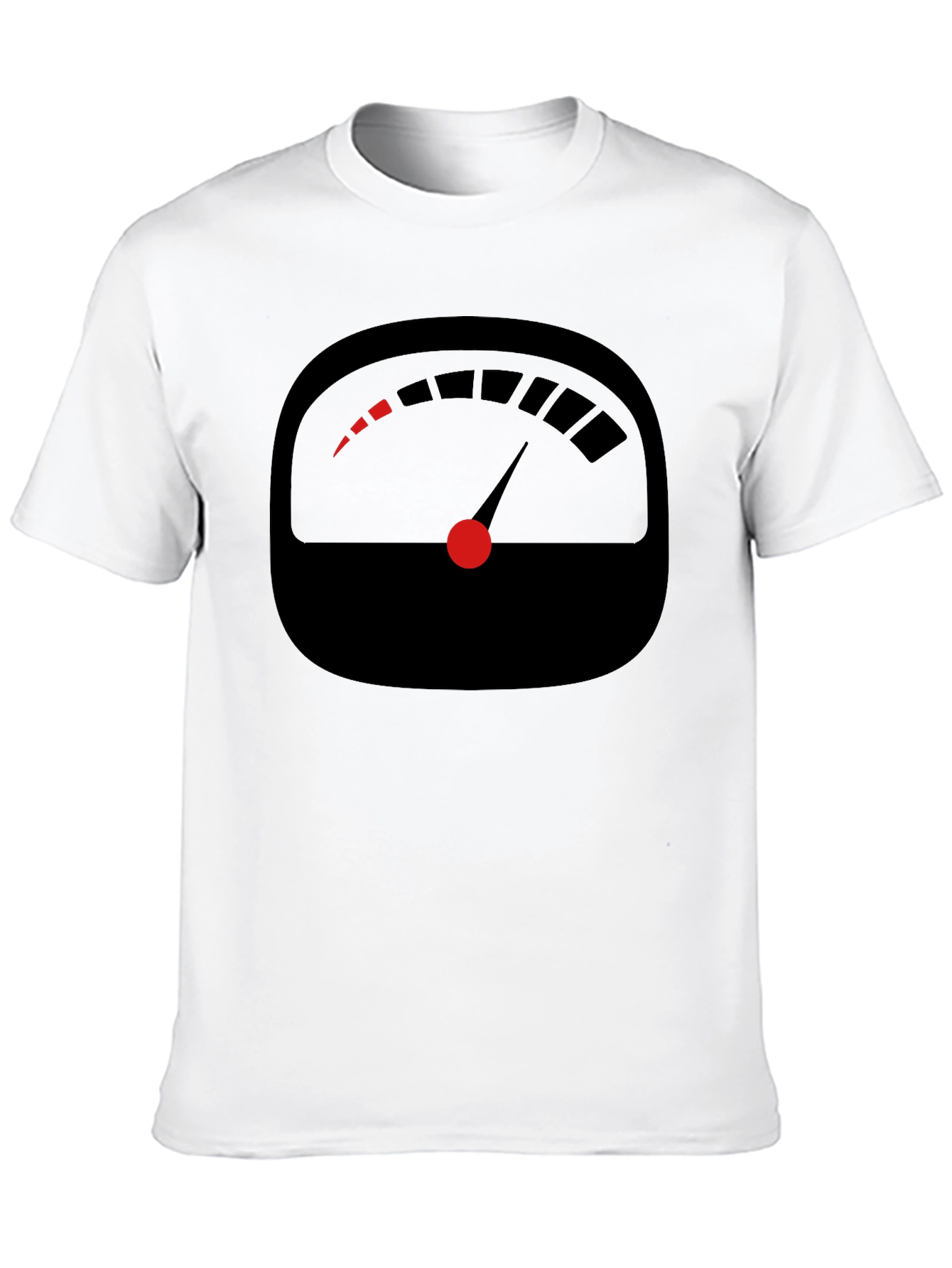 Speedometer Graphic Tee - Mens Black T-Shirt
