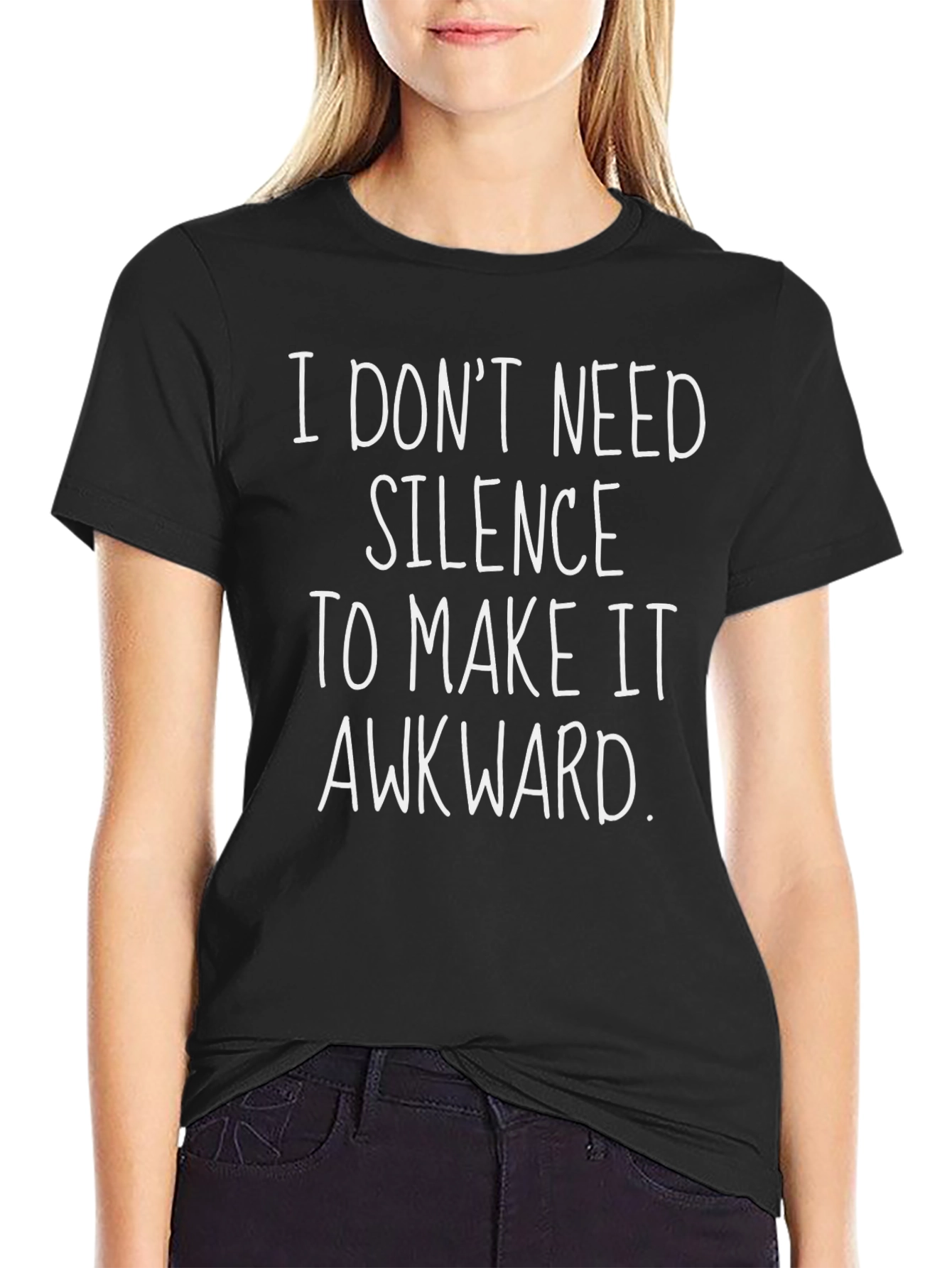 Awkward Humor Graphic Tee Shirt