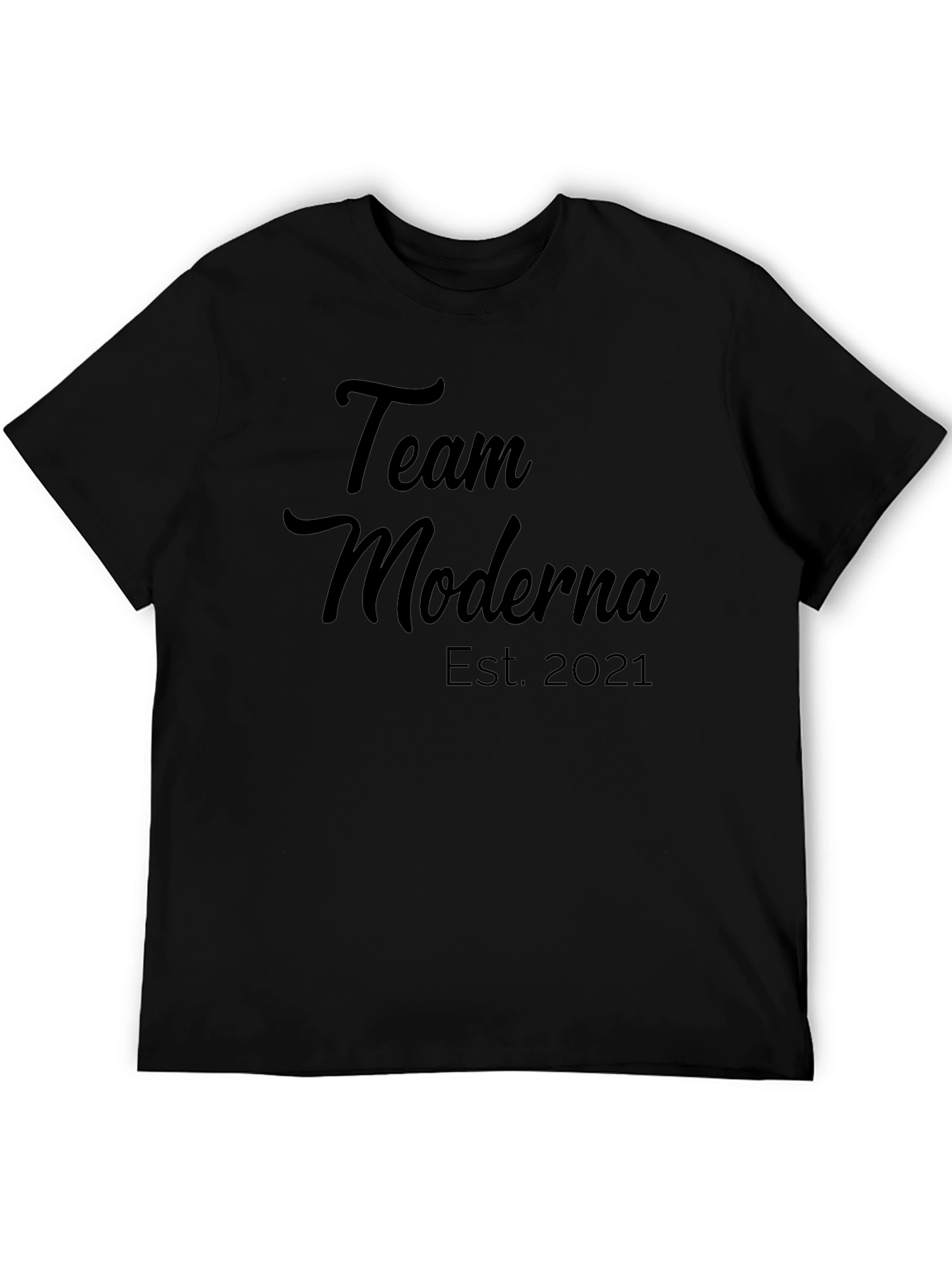 Team Moderna Est. 2021 Black T-Shirt