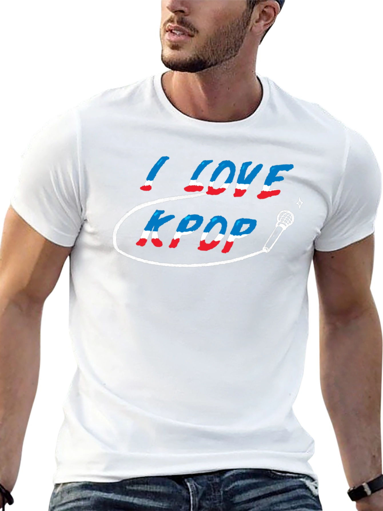 I Love Kpop Graphic T-Shirt