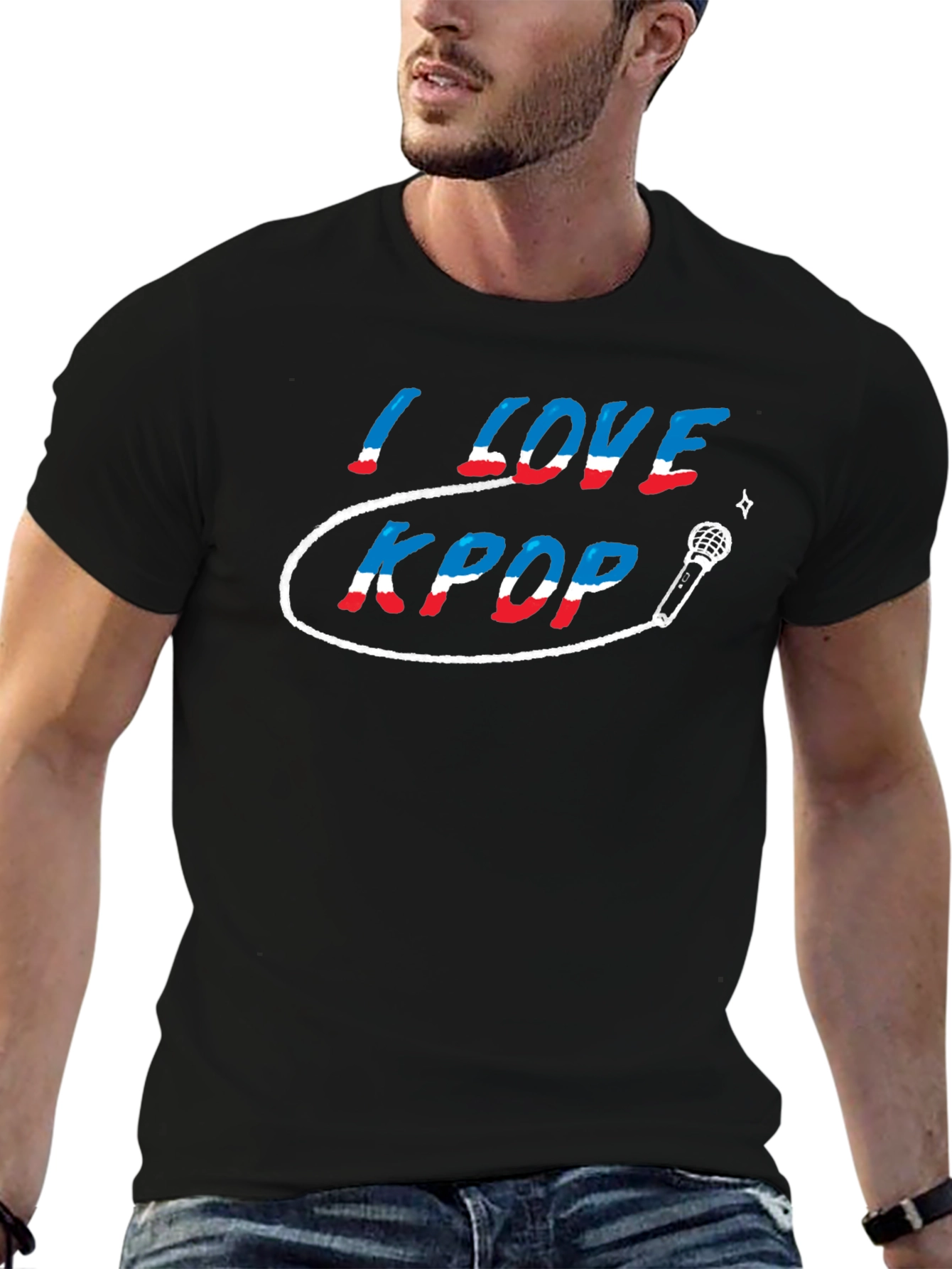 I Love Kpop Graphic T-Shirt