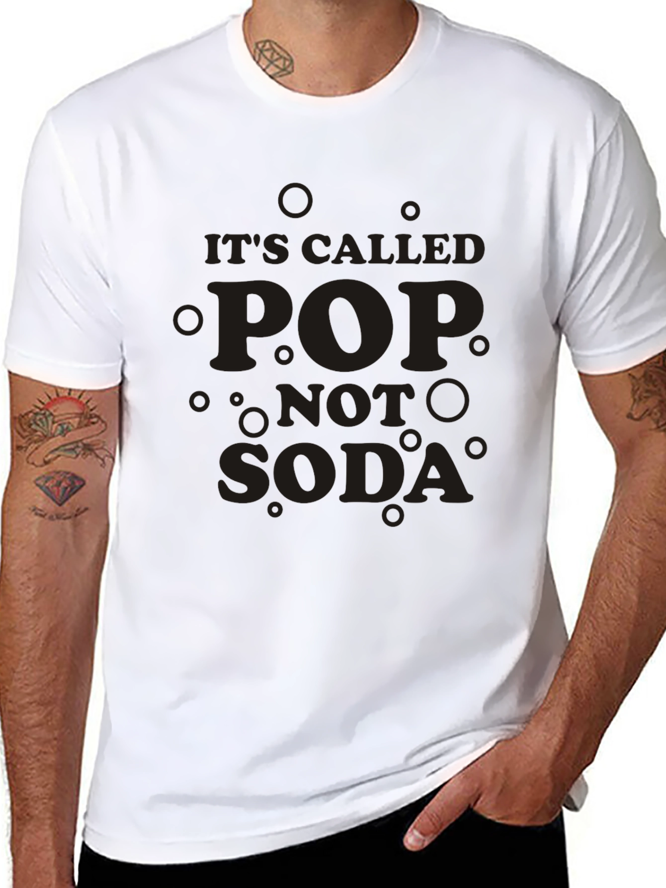 Its Called Pop Not Soda Graphic Tee