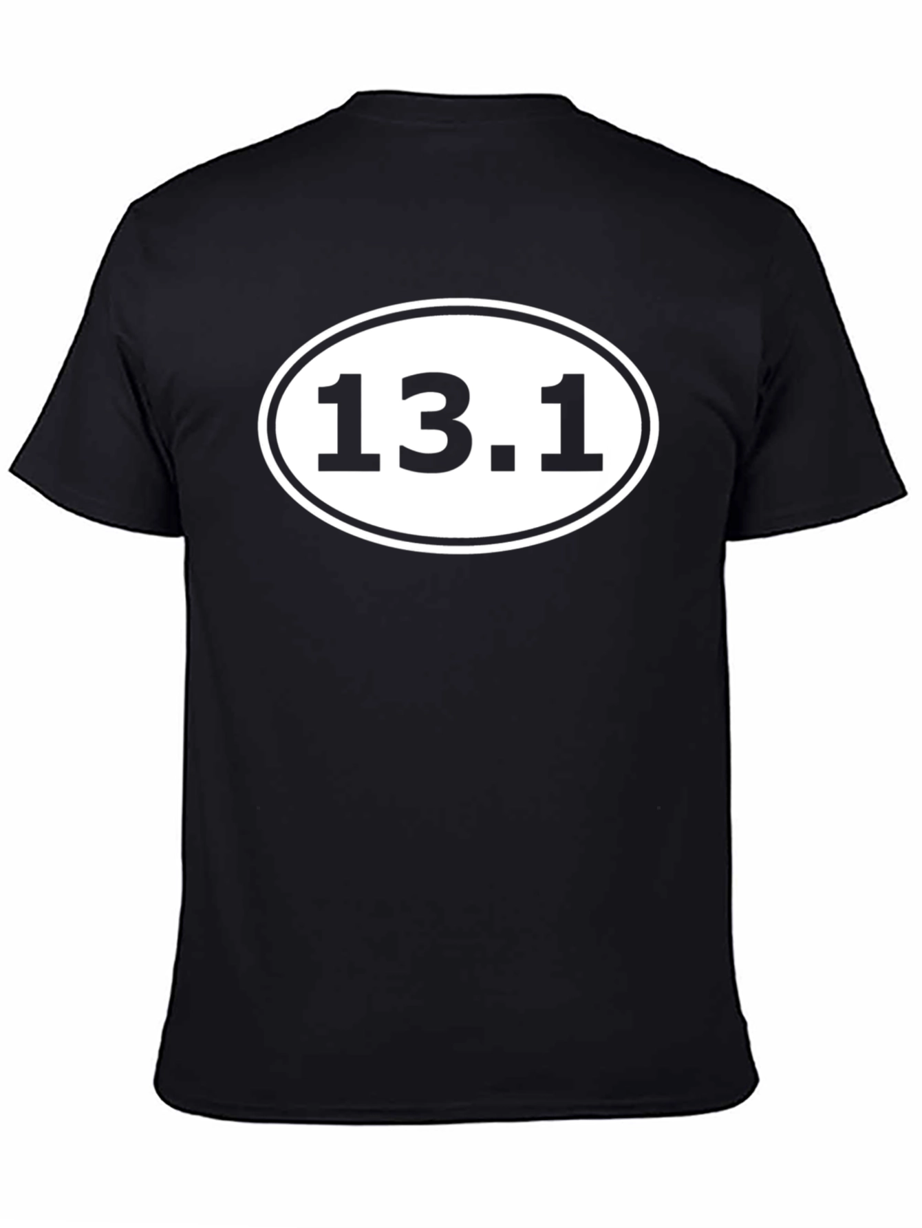 13.1 Half Marathon Runner T-Shirt - Black