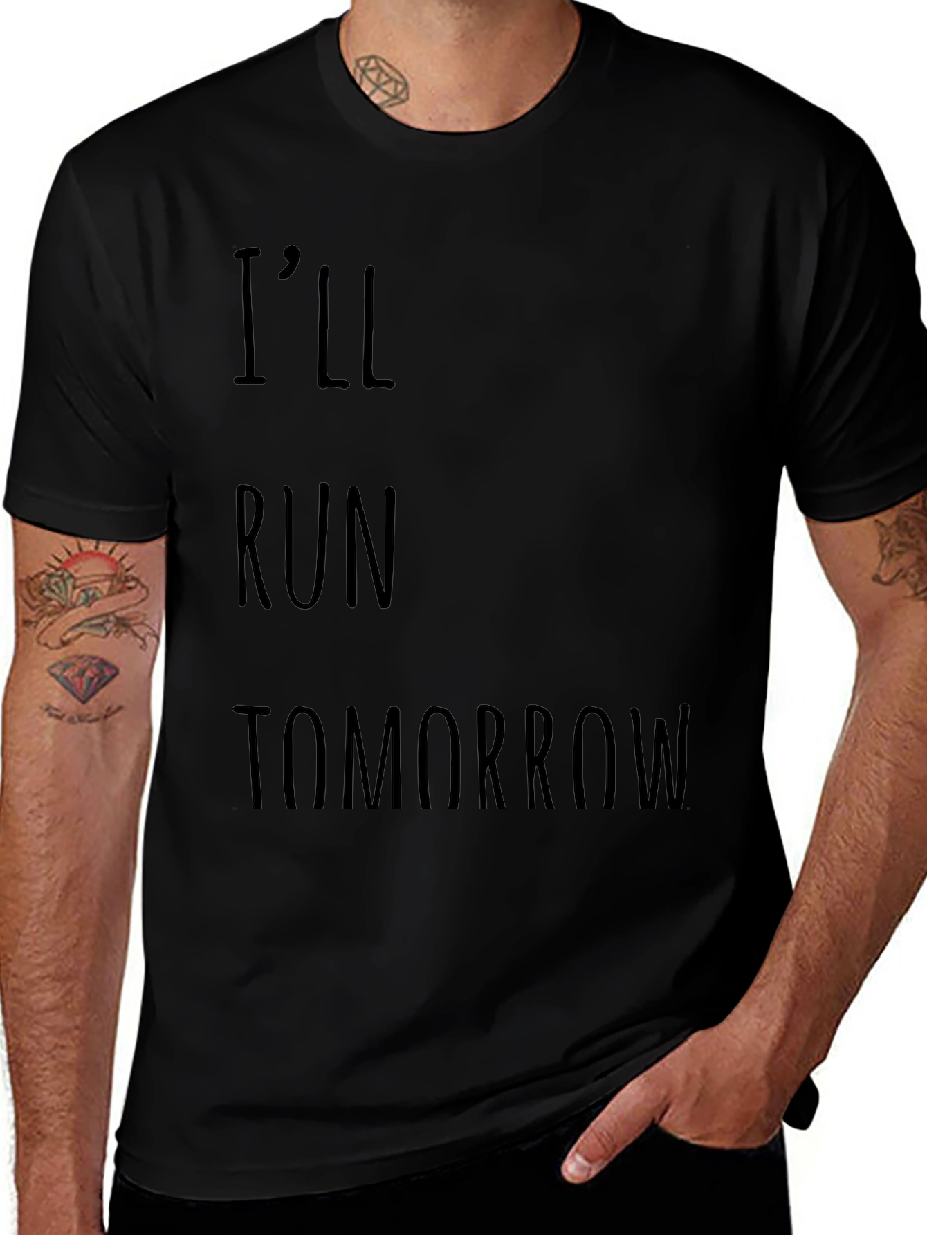 Ill Run Tomorrow Graphic Tee