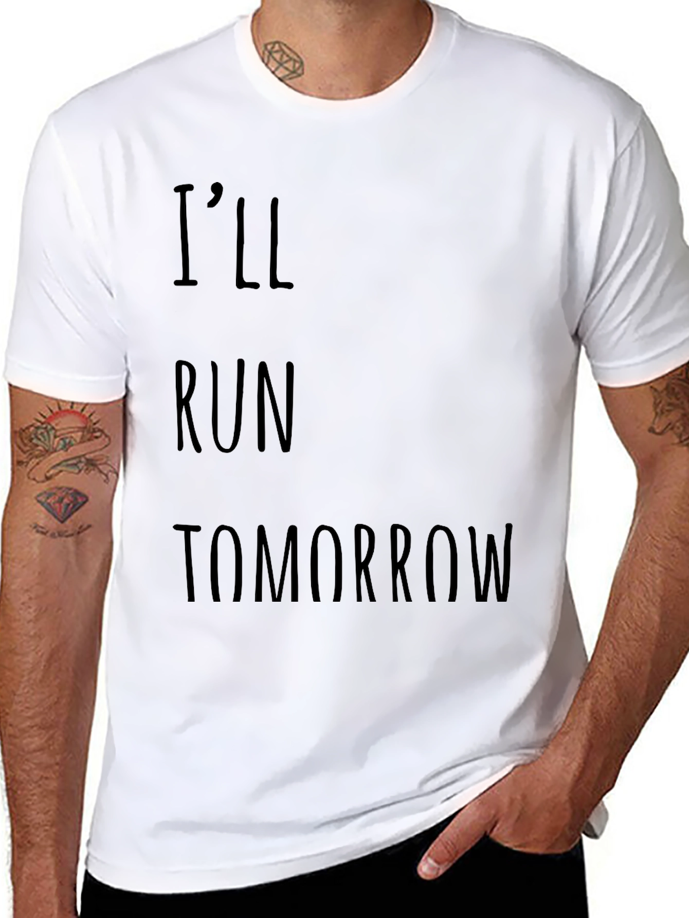 Ill Run Tomorrow Graphic Tee