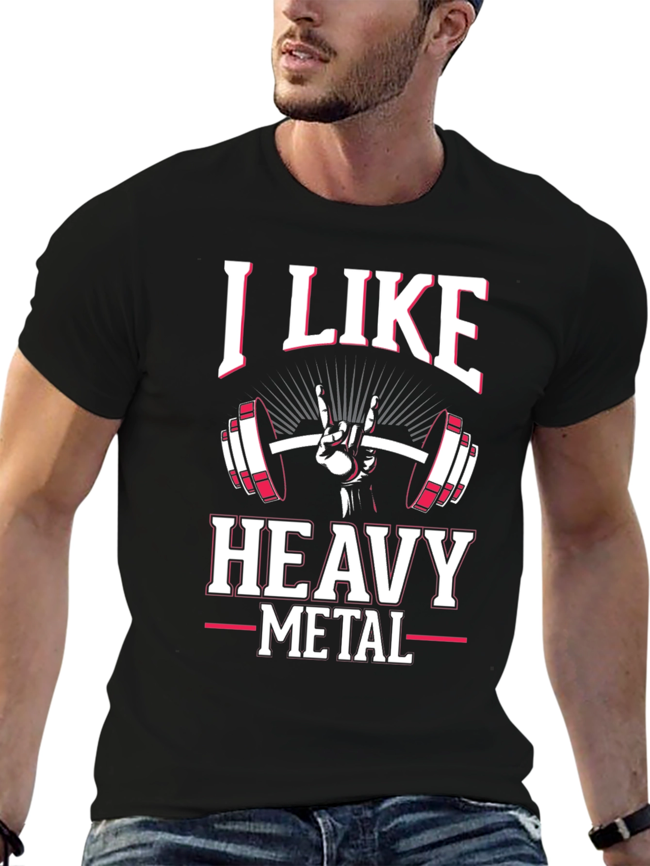 I Like Heavy Metal Graphic Tee