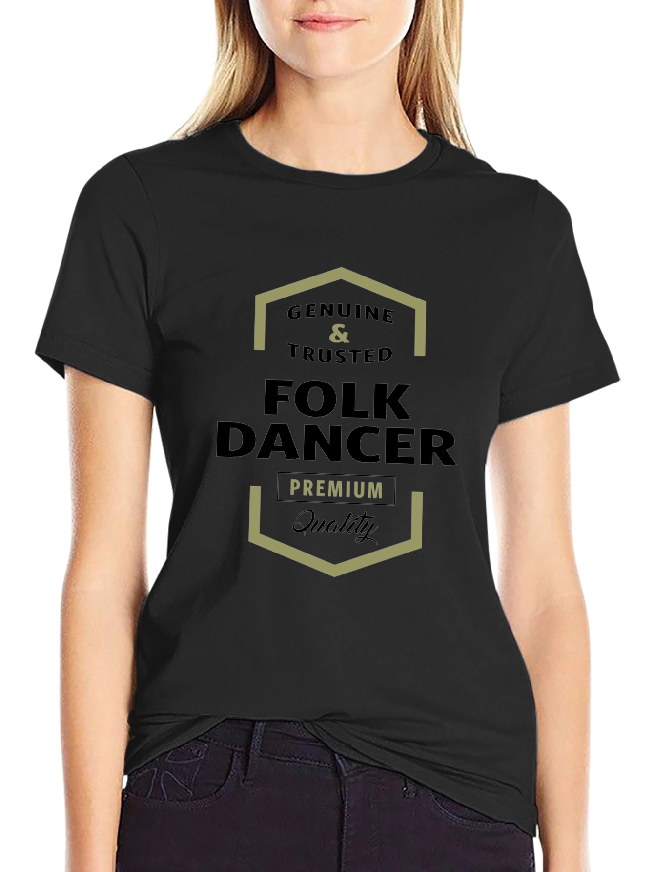 Genuine Folk Dancer Premium Quality Tee