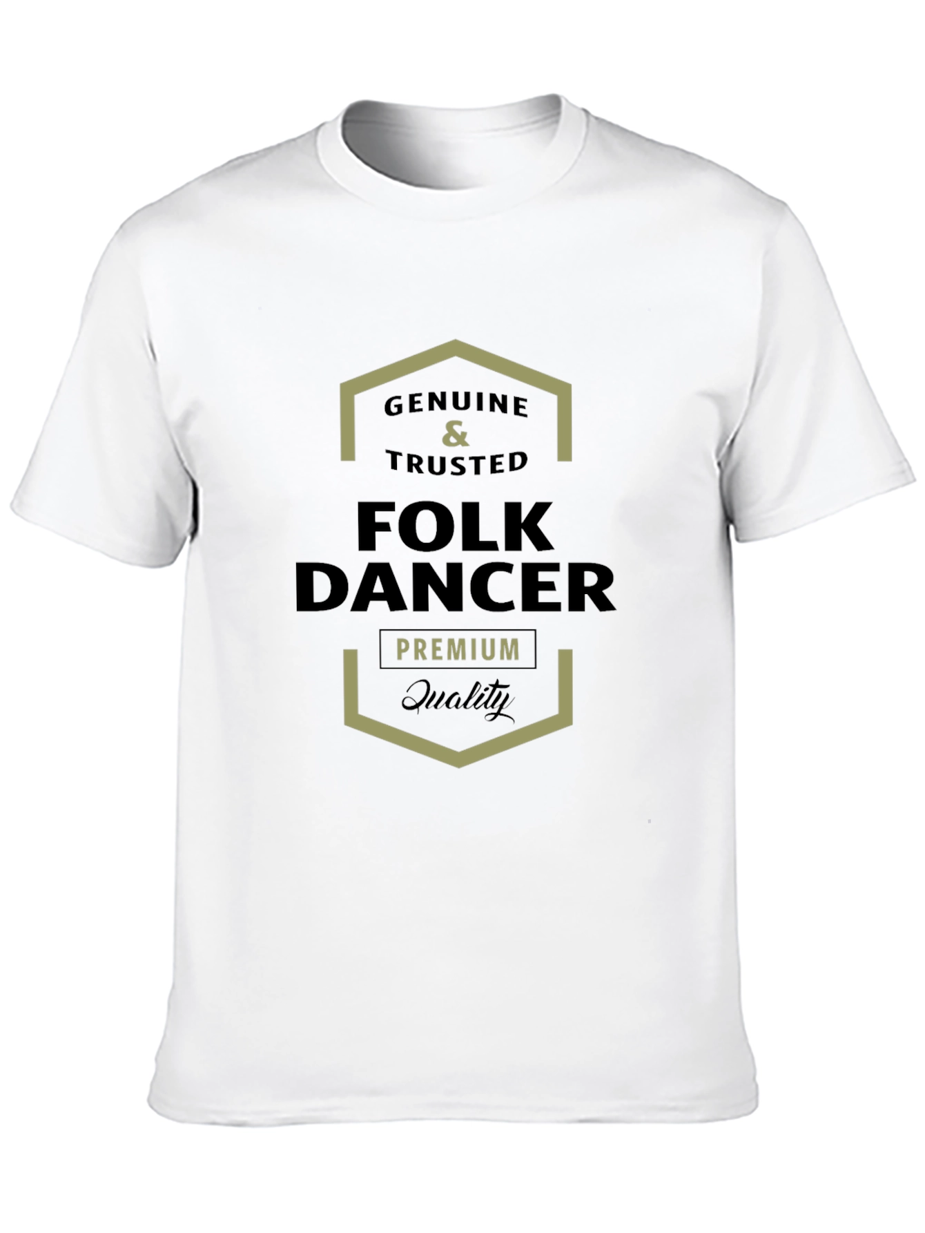 Genuine Folk Dancer Premium Quality Tee
