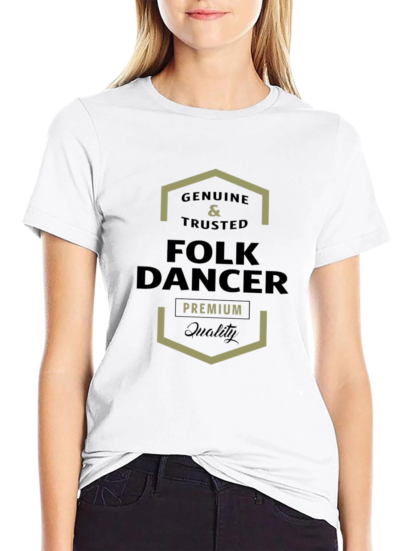 Genuine Folk Dancer Premium Quality Tee