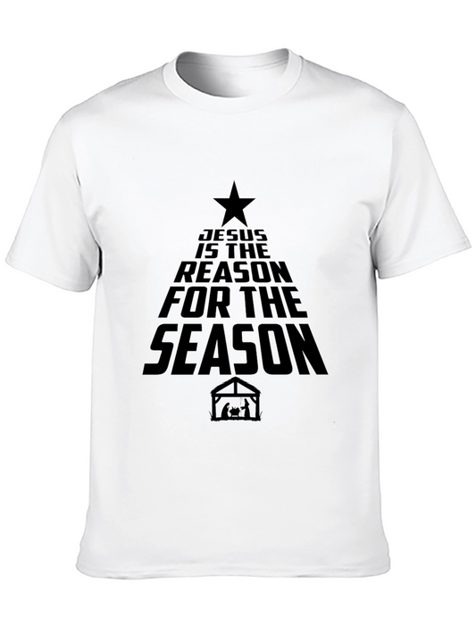 Jesus is the Reason for the Season Black T-Shirt