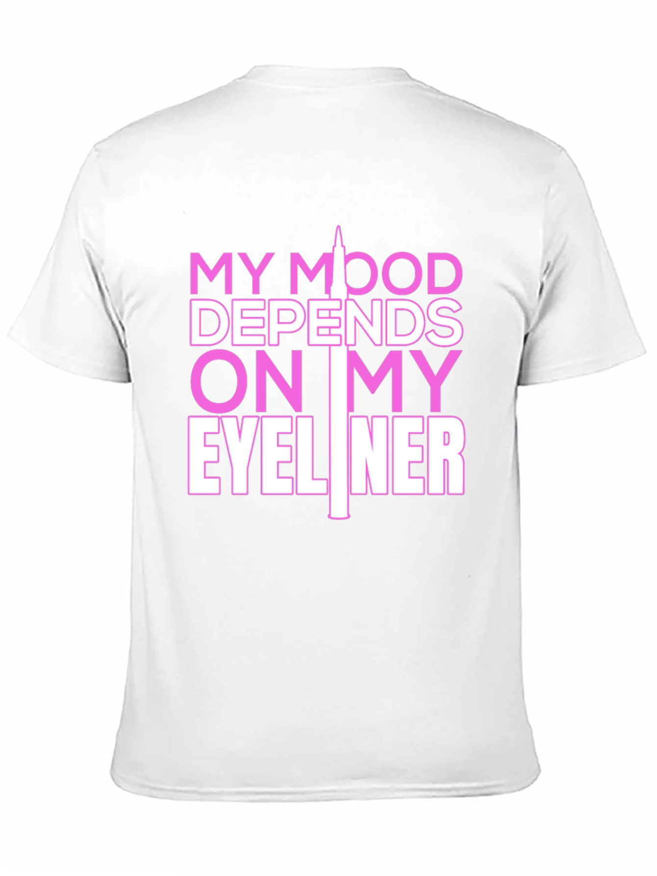 My Mood Eyeliner Graphic Tee - Black
