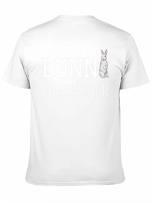 Bunny Whisperer Graphic Tee - Animal Lover Shirt