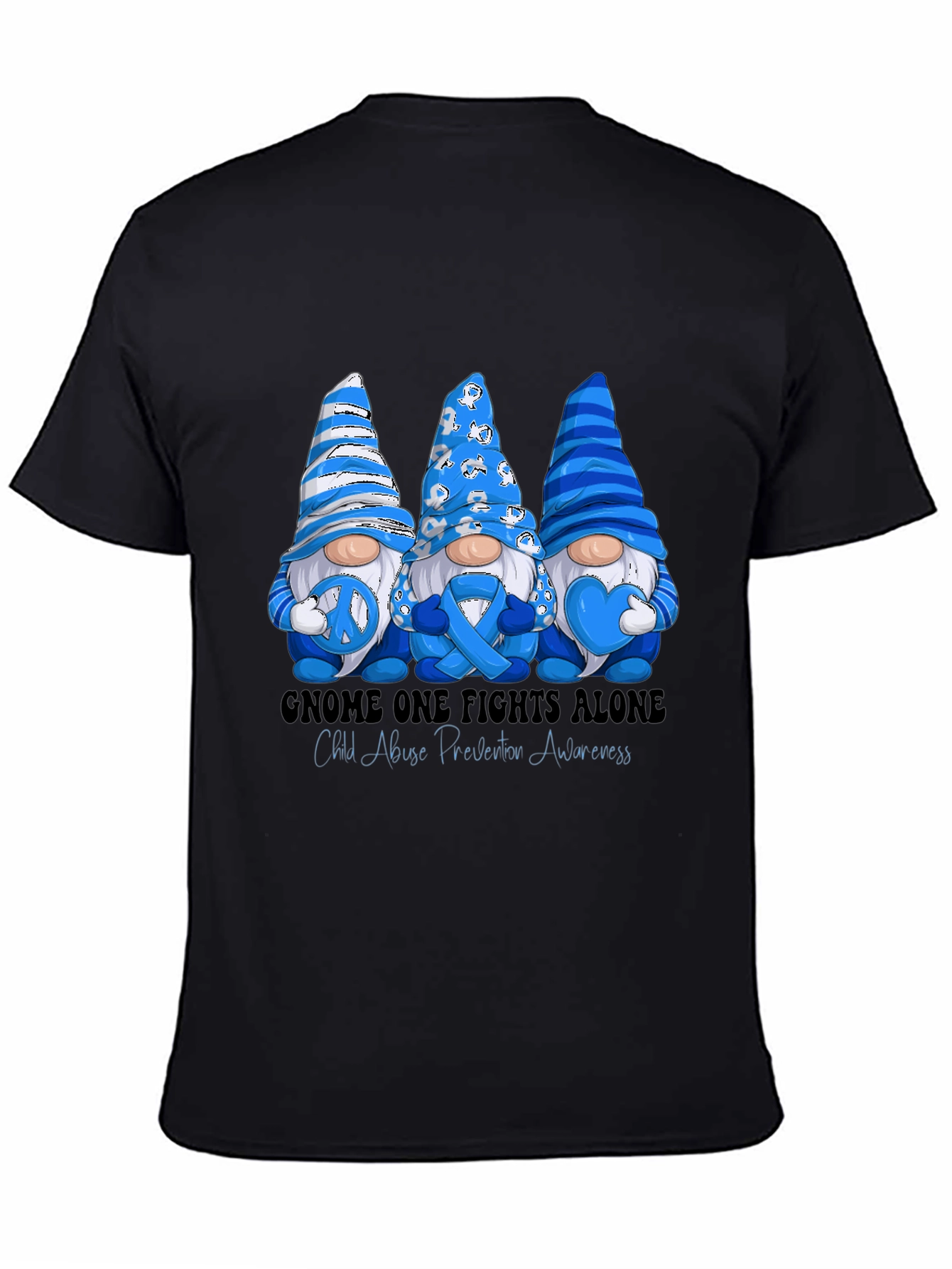 Child Abuse Prevention Gnome T-Shirt