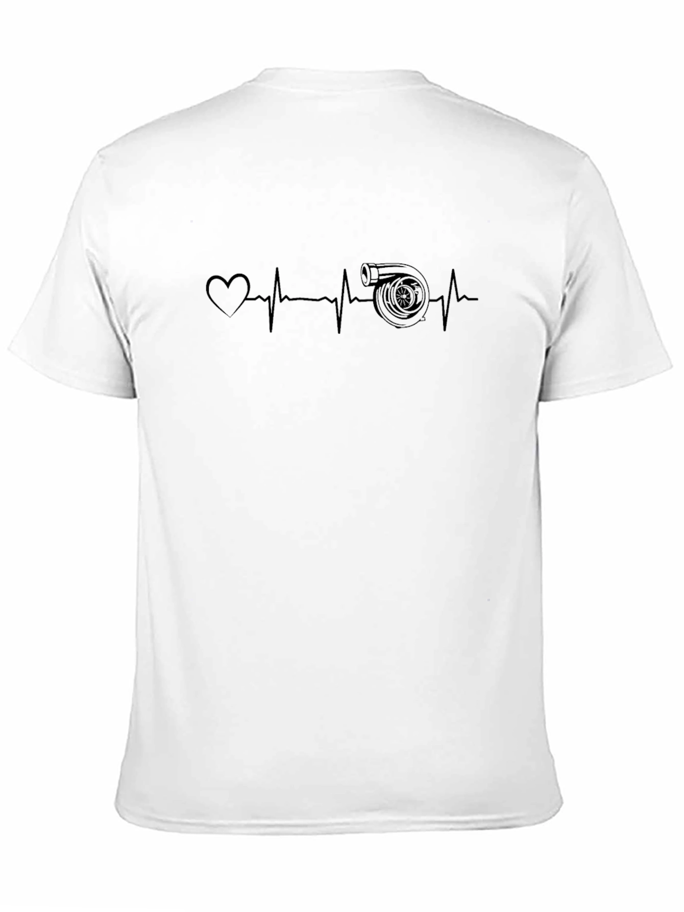 Turbo Heartbeat T-Shirt - Automotive Enthusiast Tee