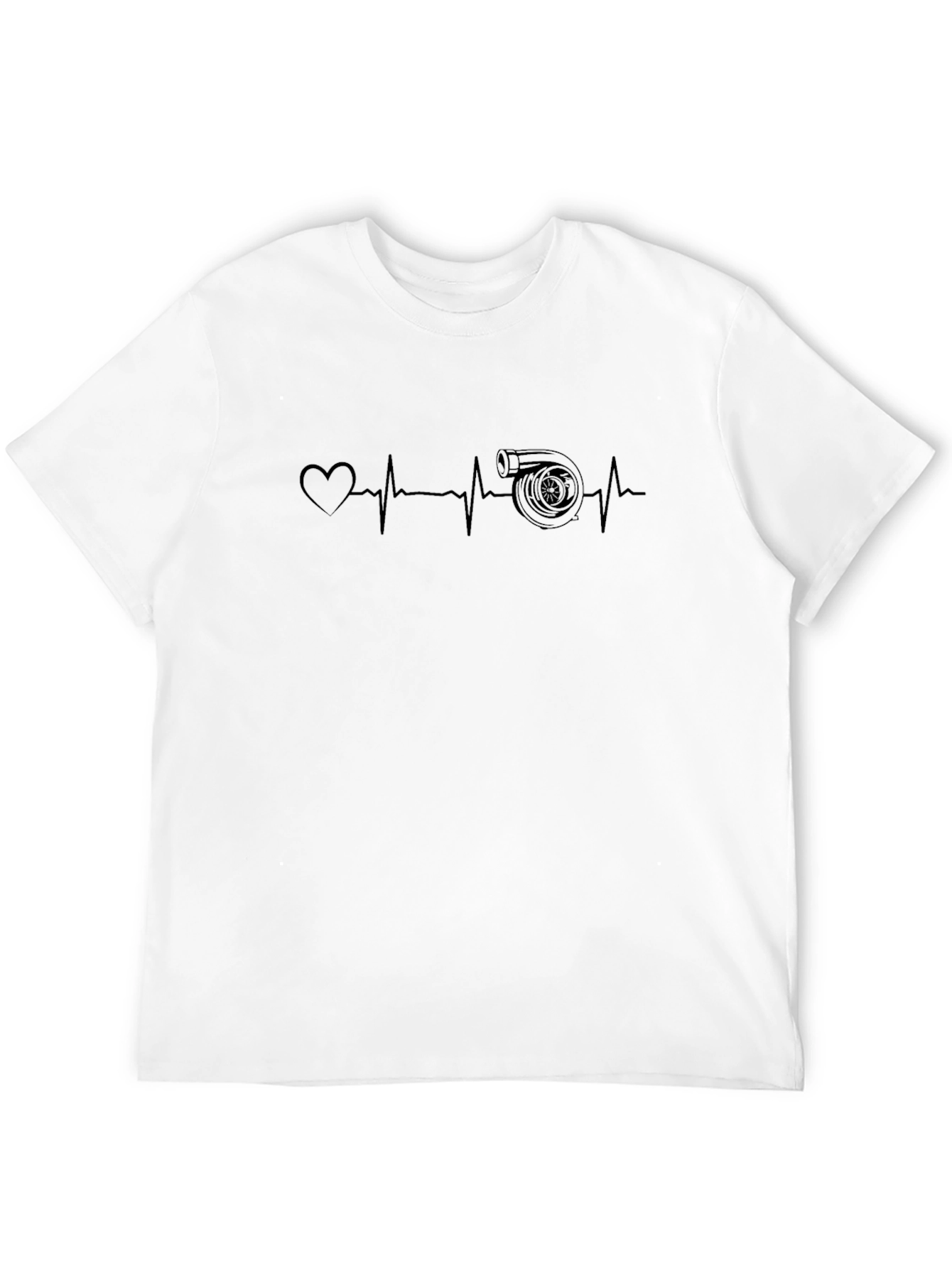 Turbo Heartbeat T-Shirt - Automotive Enthusiast Tee