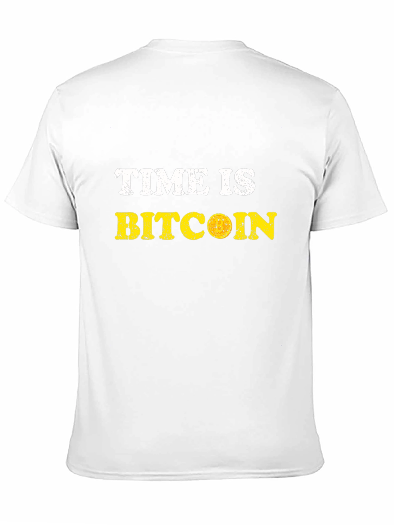 Time is Bitcoin Graphic T-Shirt - Crypto HODL