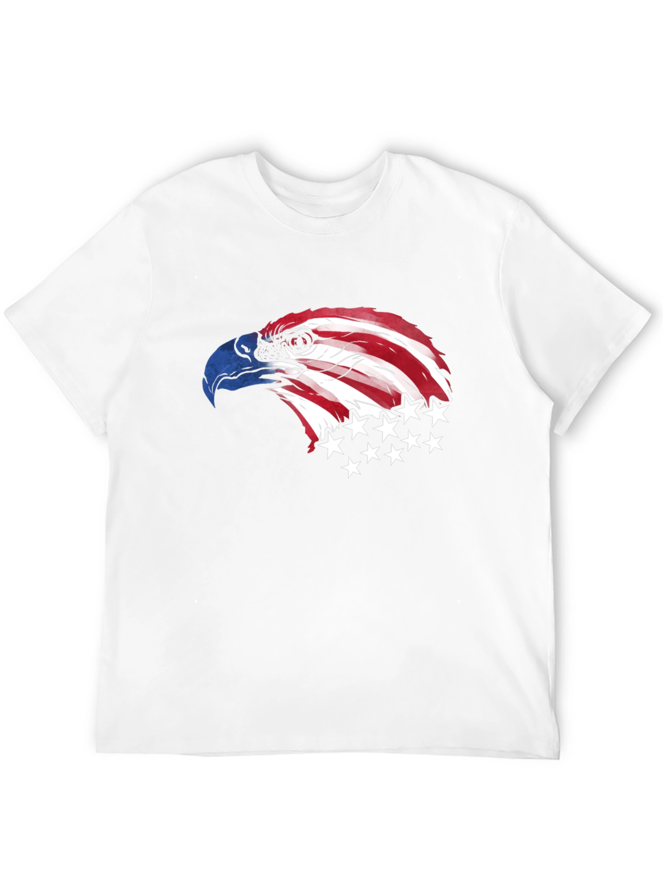 American Eagle Graphic Print Black T-Shirt