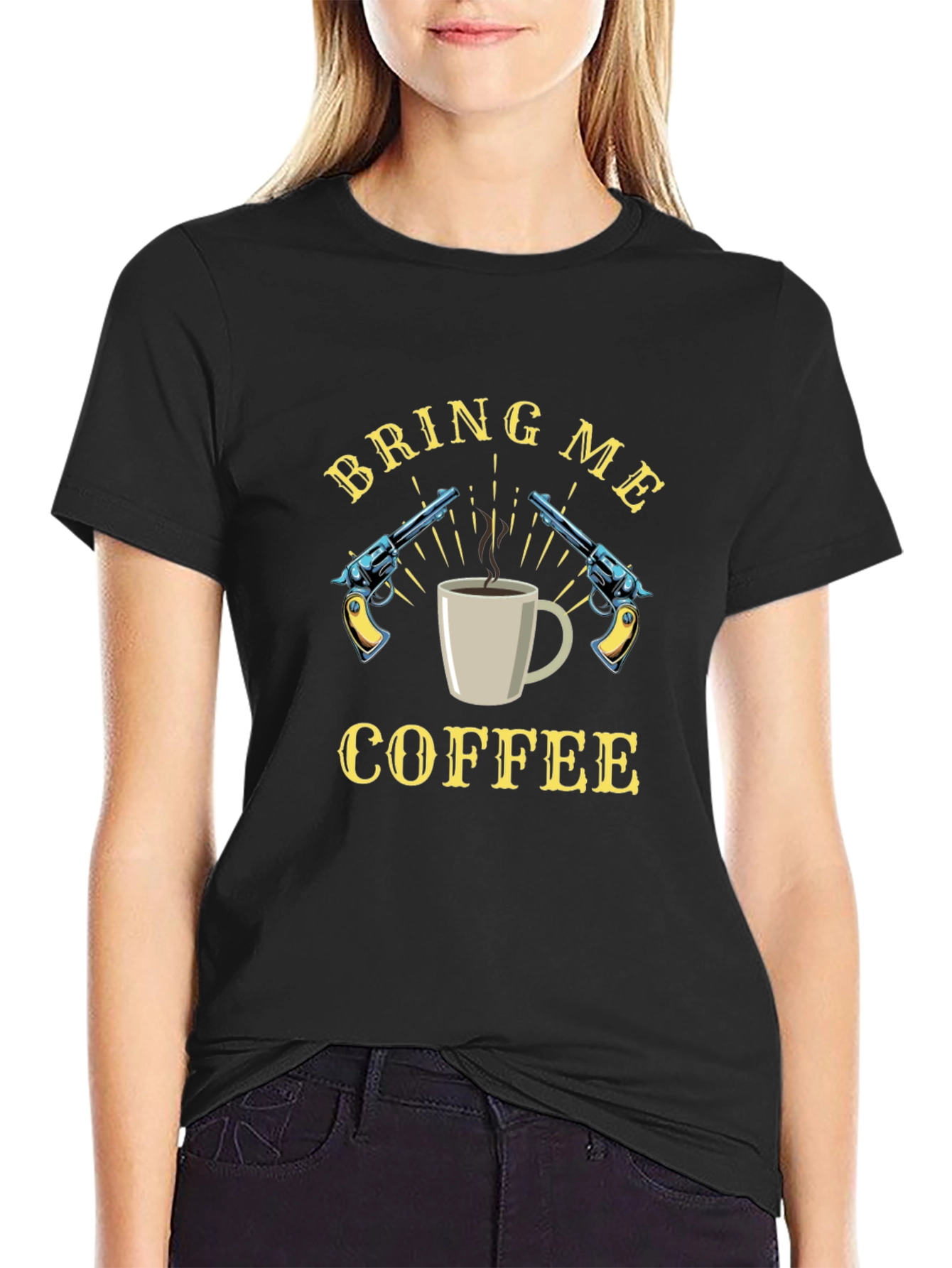 Bring Me Coffee Graphic Tee